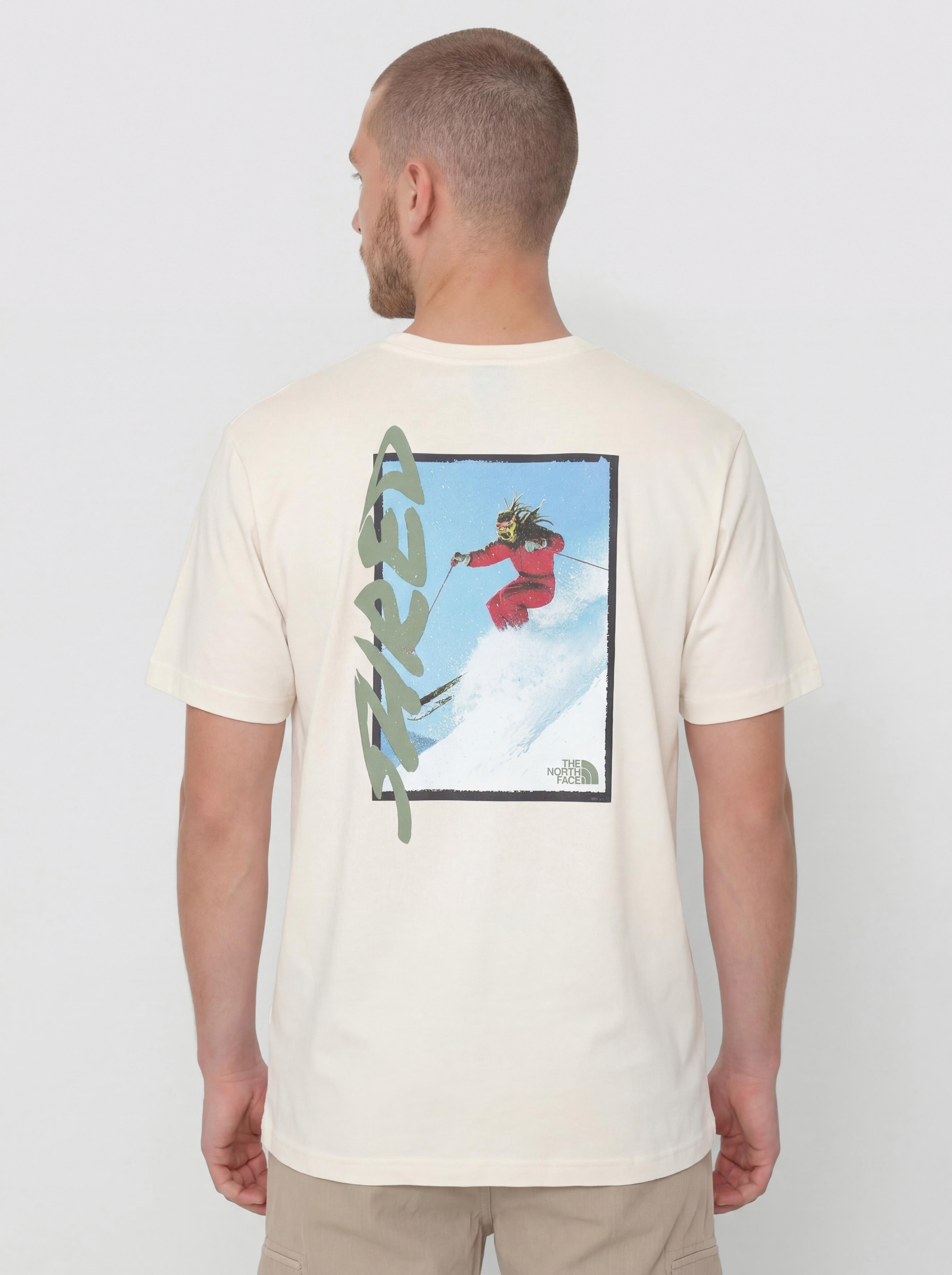 The North Face T-Shirt Nse Slopes Relaxed Graphic (white dune)
