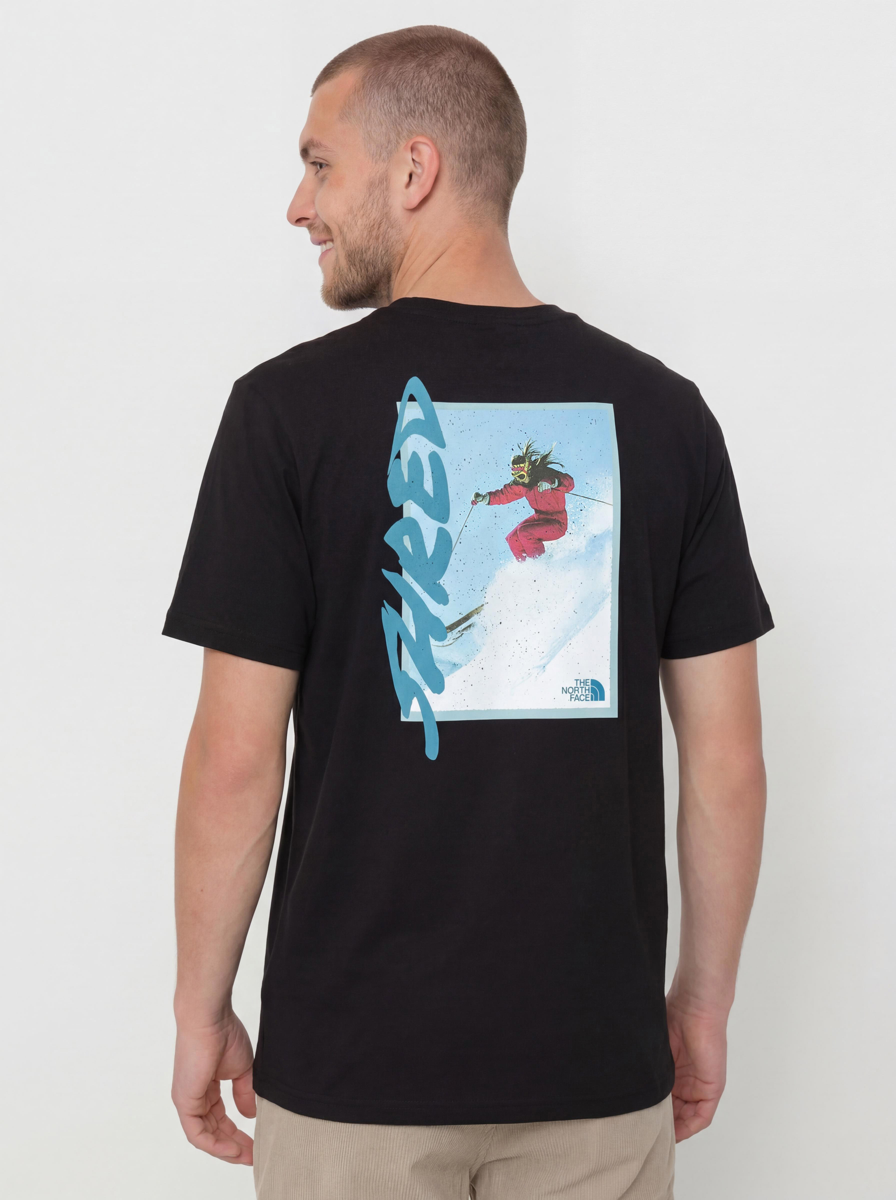 The North Face Nse Slopes Relaxed Graphic T-Shirt (tnf black)