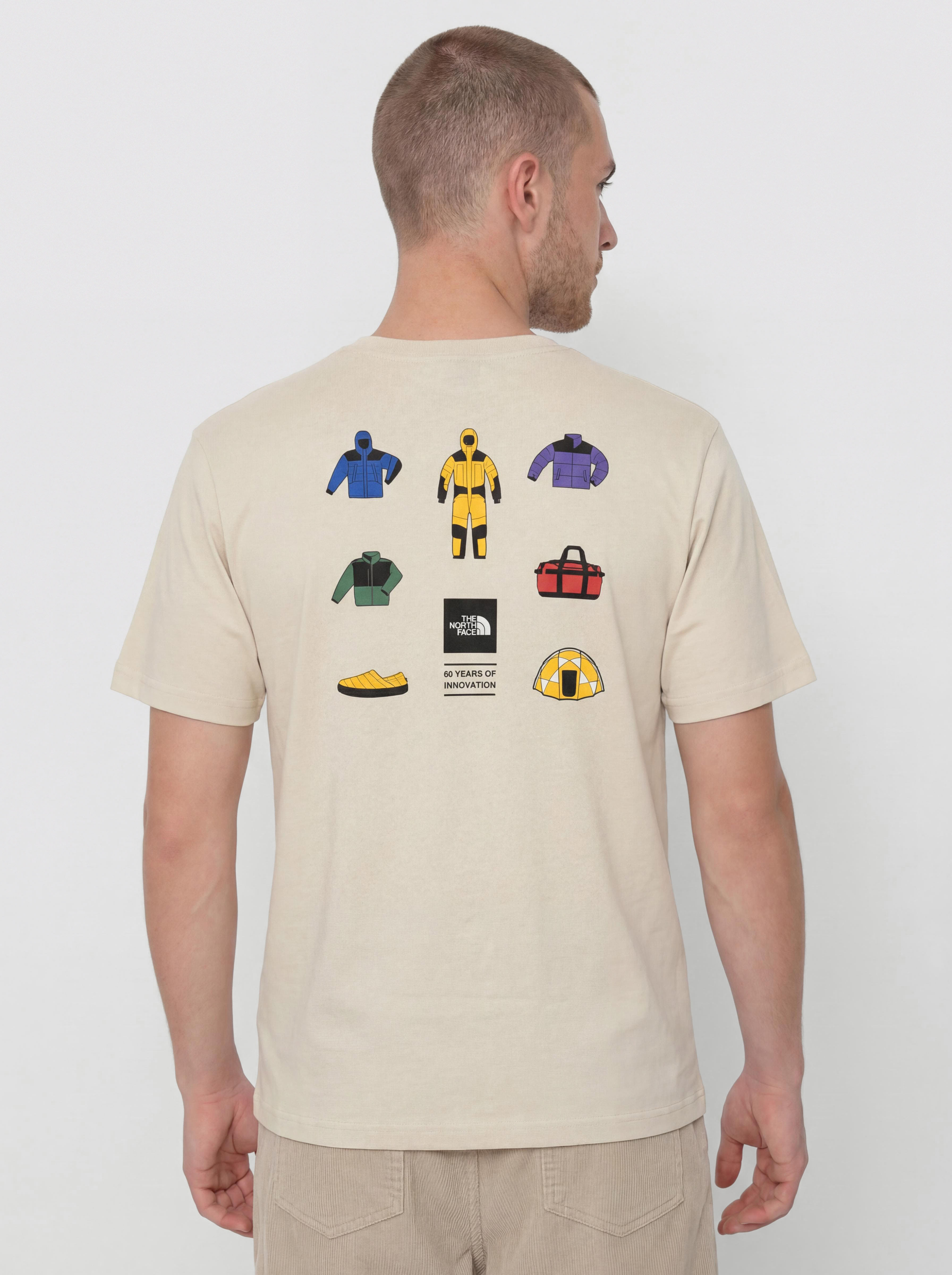 The North Face Icon Celebration T-Shirt (desert stone)