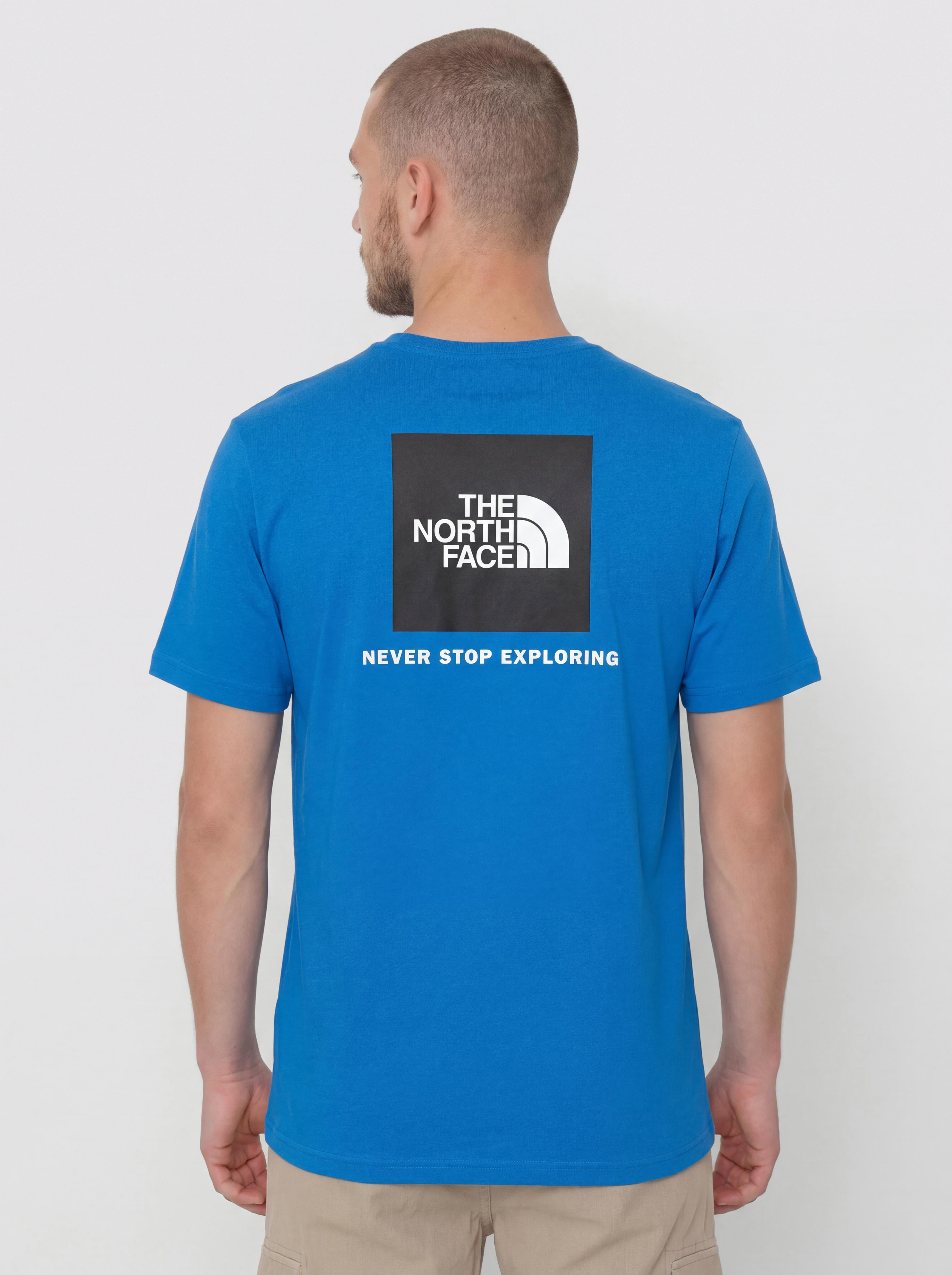 The North Face Box Nse T-Shirt (hero blue/tnf black)
