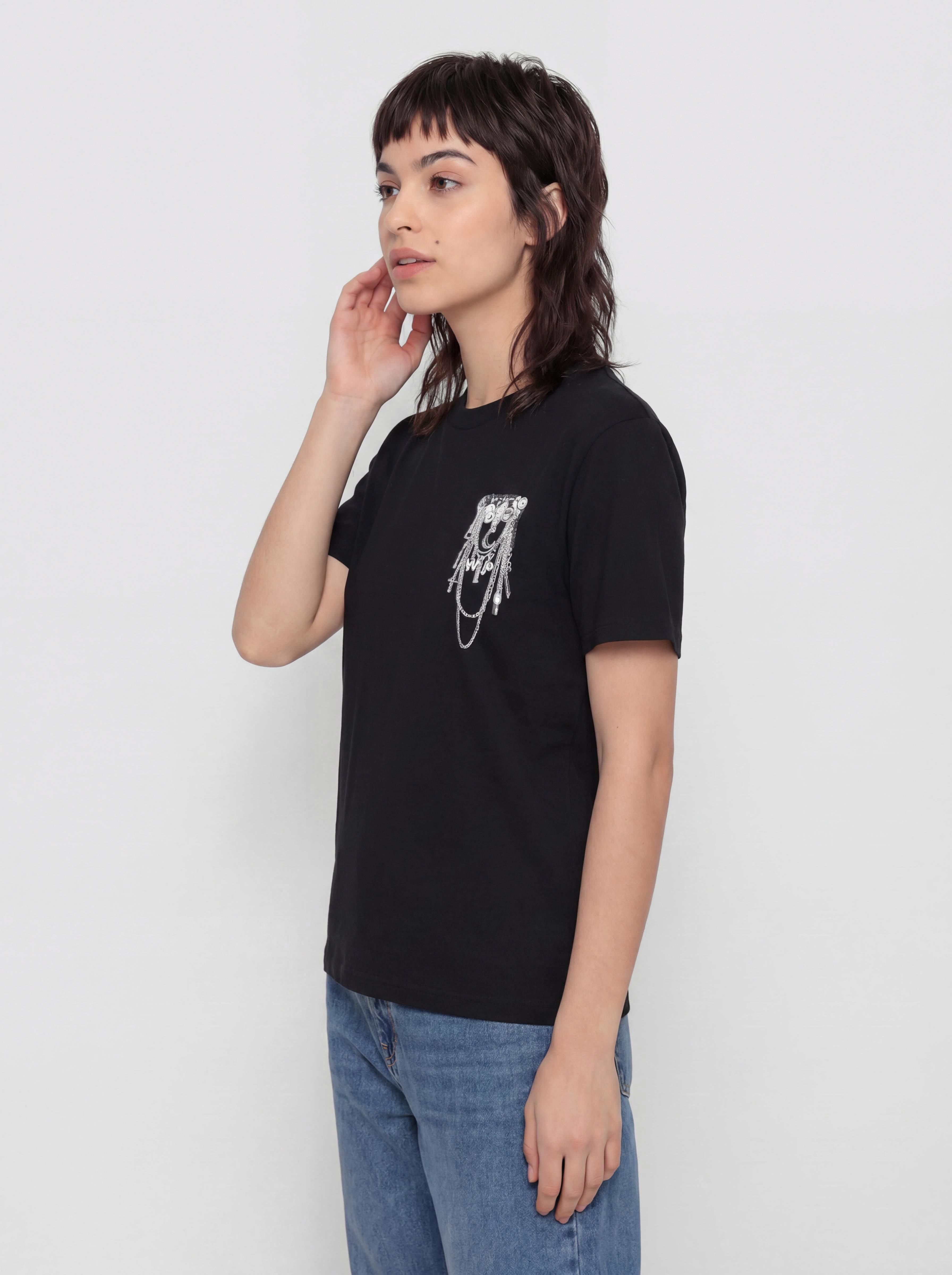 Carhartt WIP T-Shirt Inverted Charm Wmn (black)
