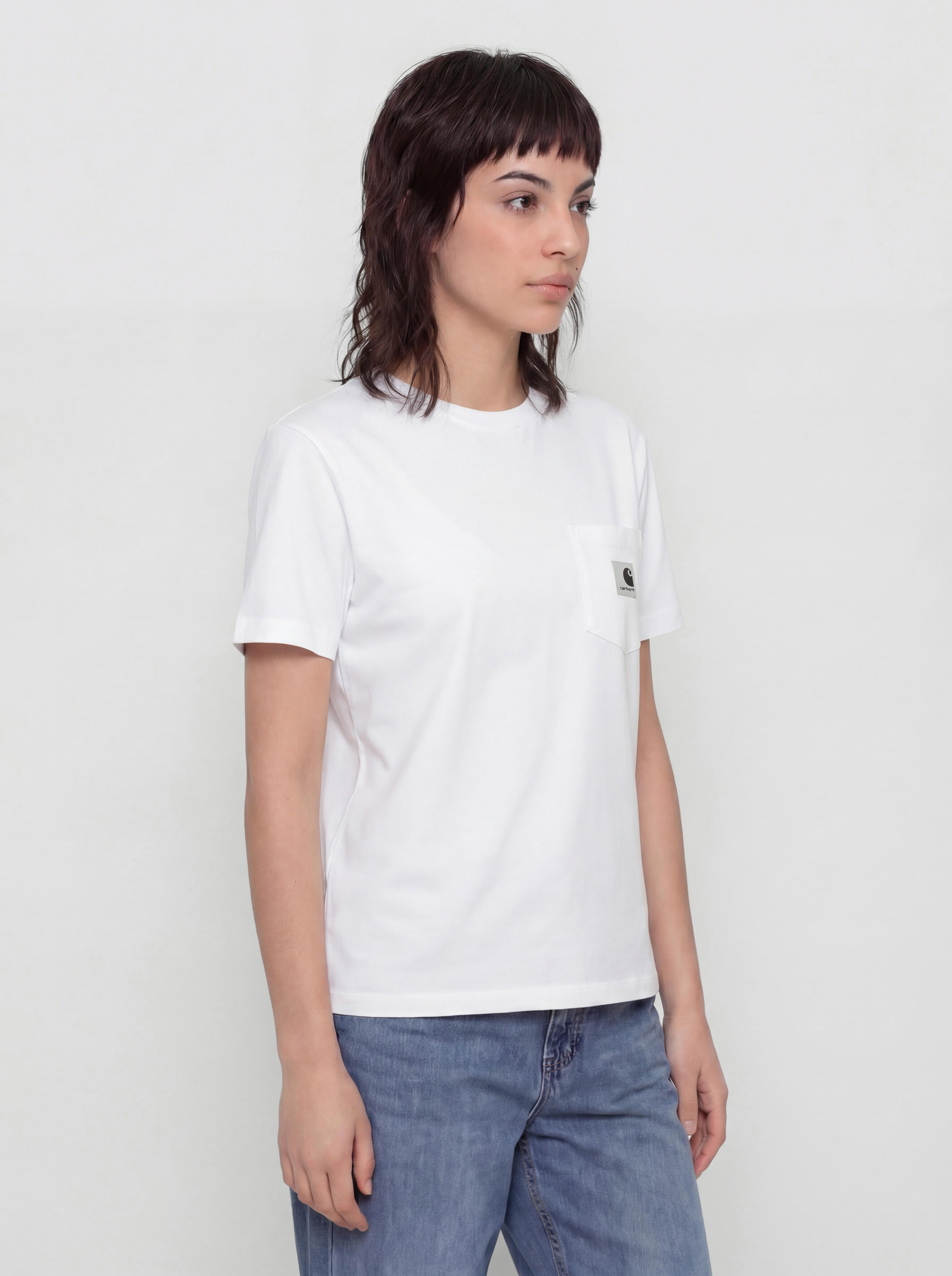 Carhartt WIP Pocket Wmn T-Shirt (white)
