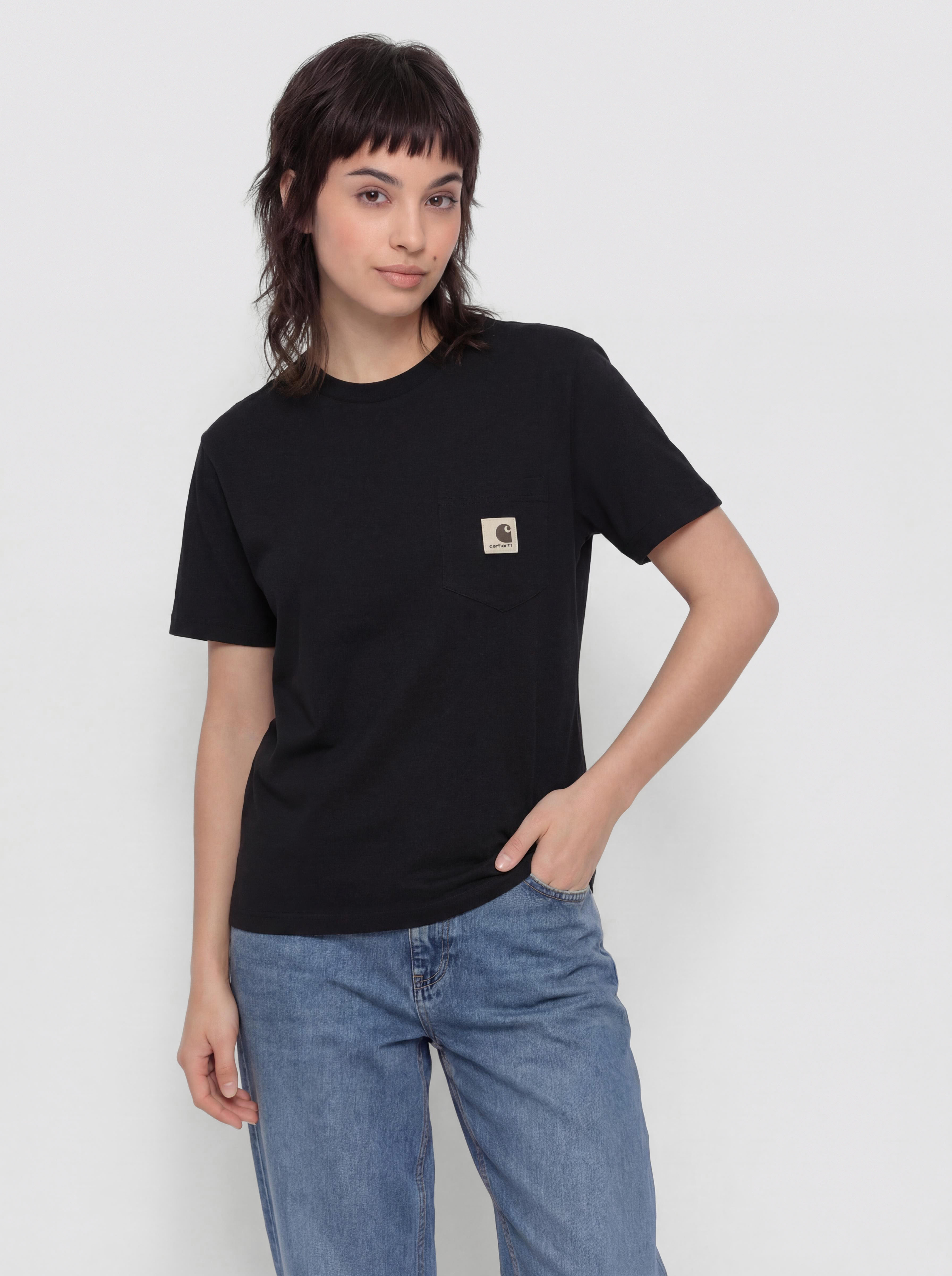 Carhartt WIP Pocket Wmn T-Shirt (black)
