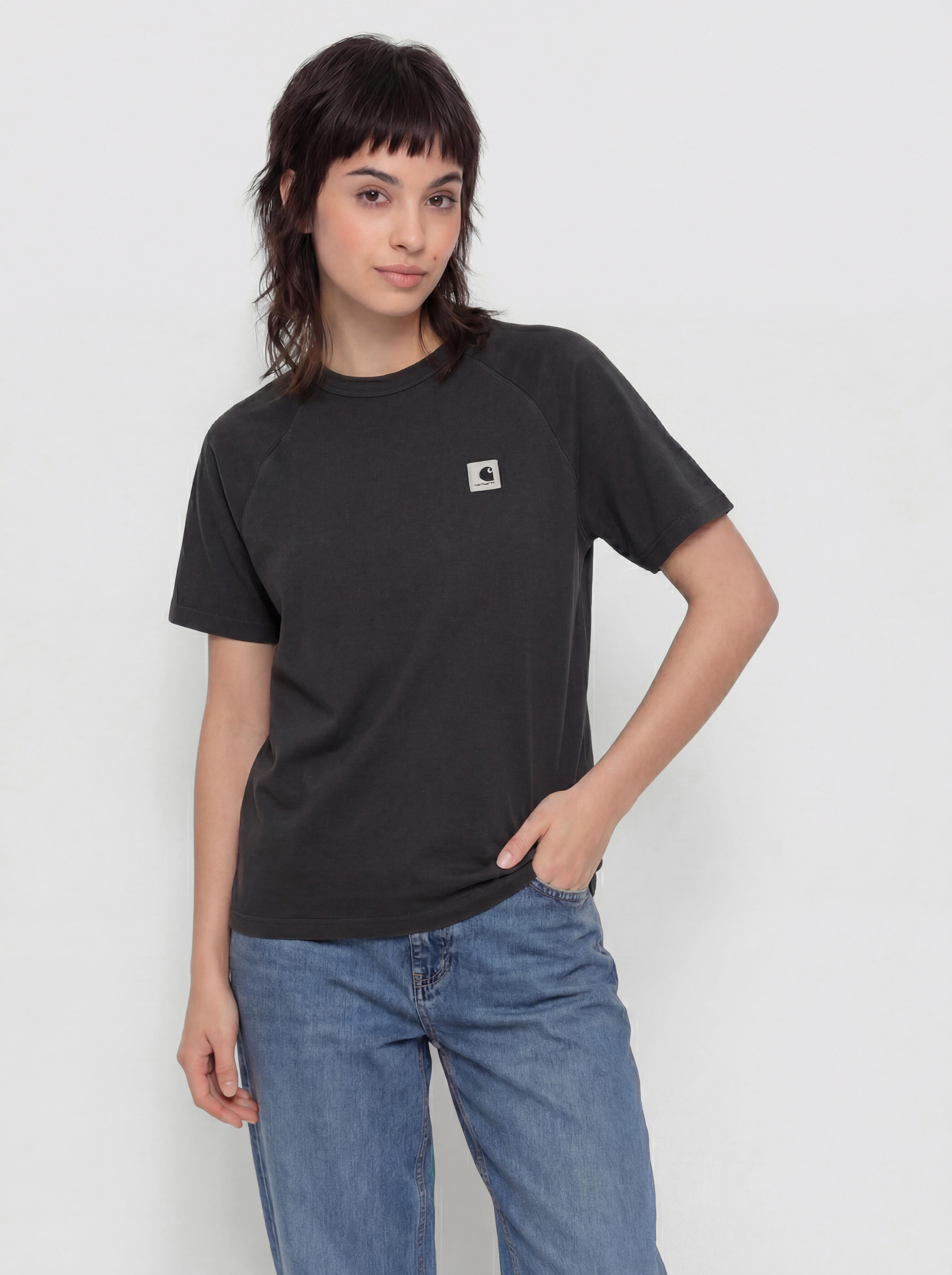 Carhartt WIP Hudson Wmn T-Shirt (black/chalk wash)