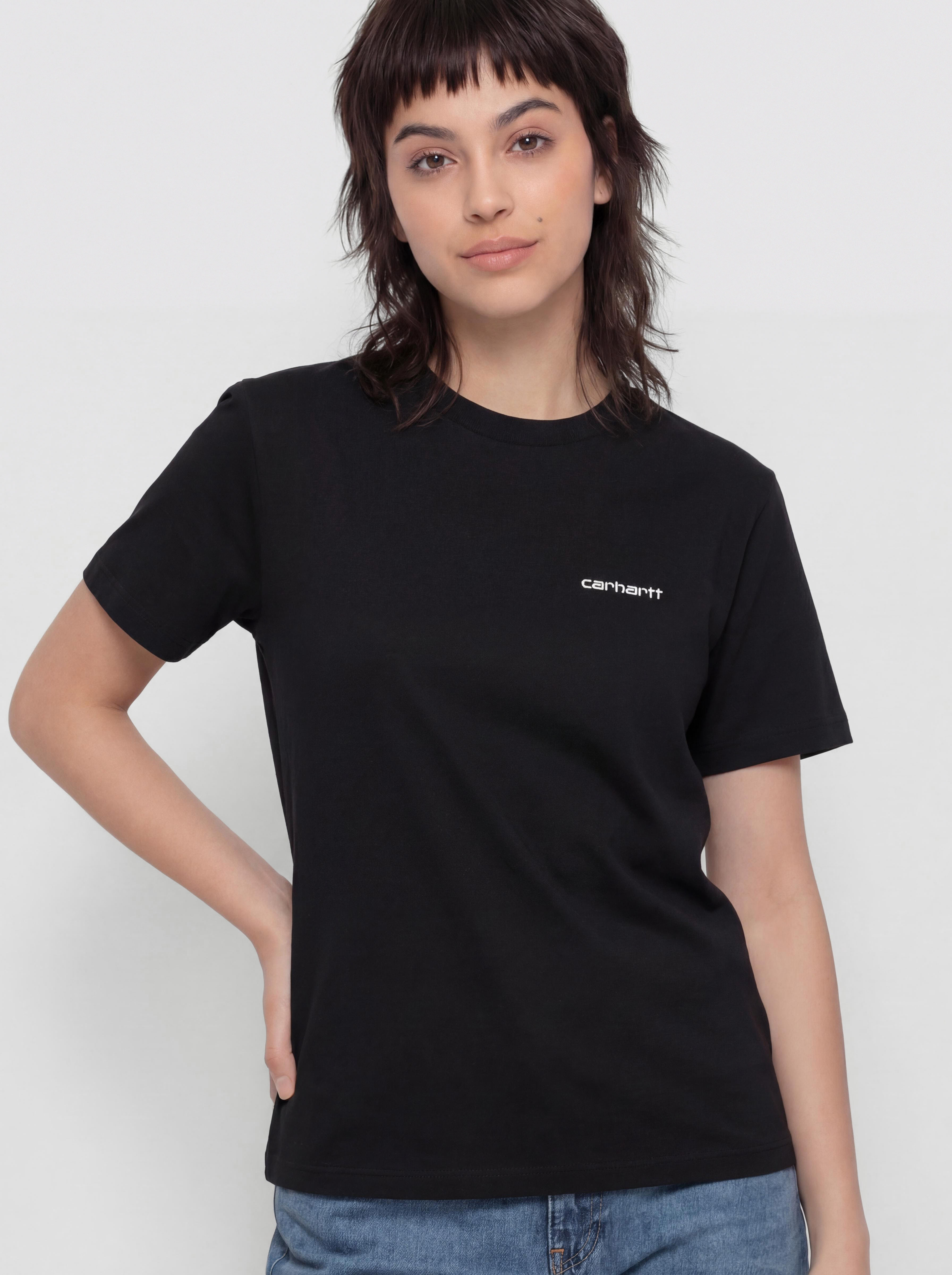 Carhartt WIP Script Embroidery Wmn T-Shirt (black/white)