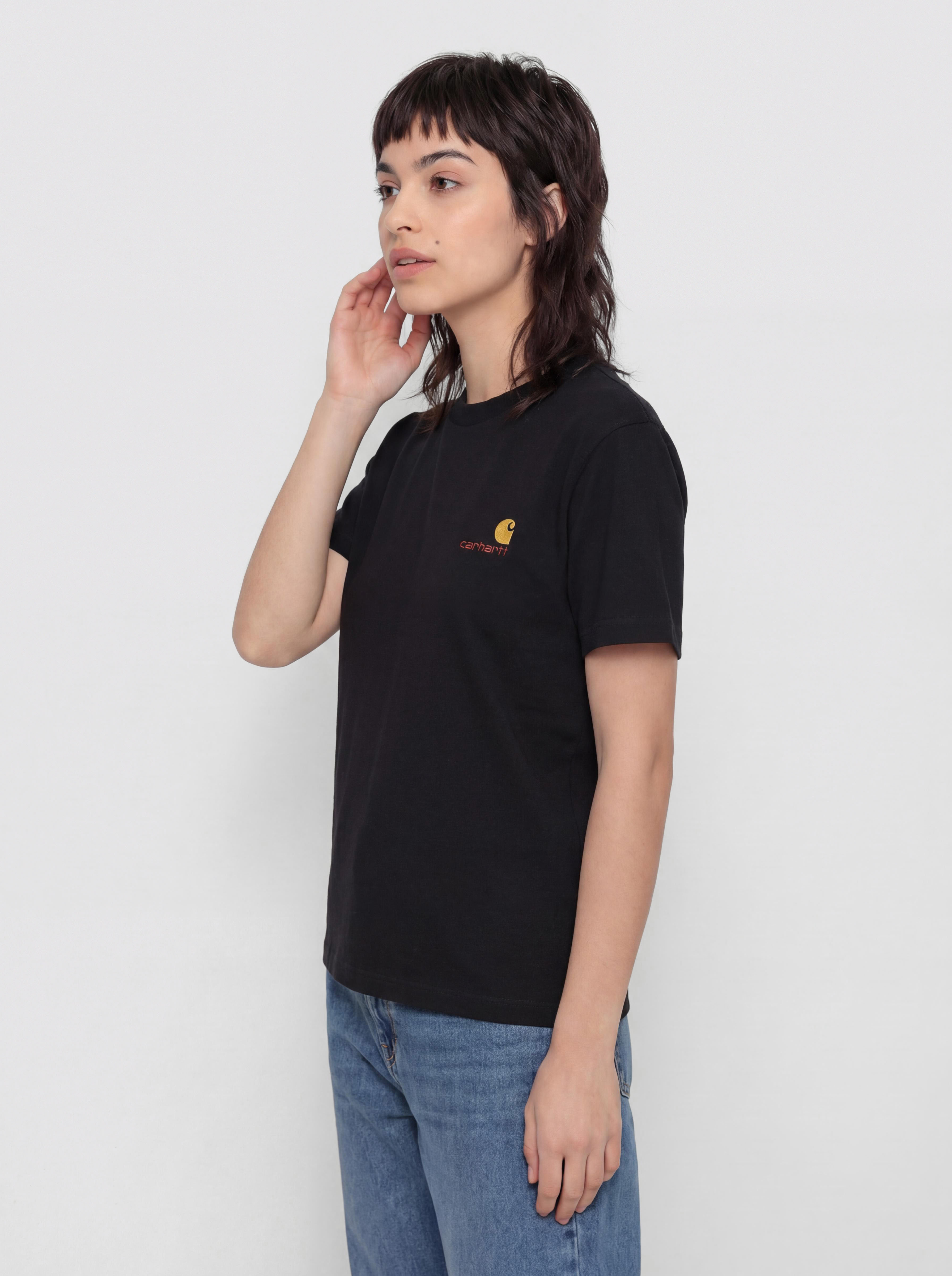 Carhartt WIP American Script Wmn T-Shirt (black)