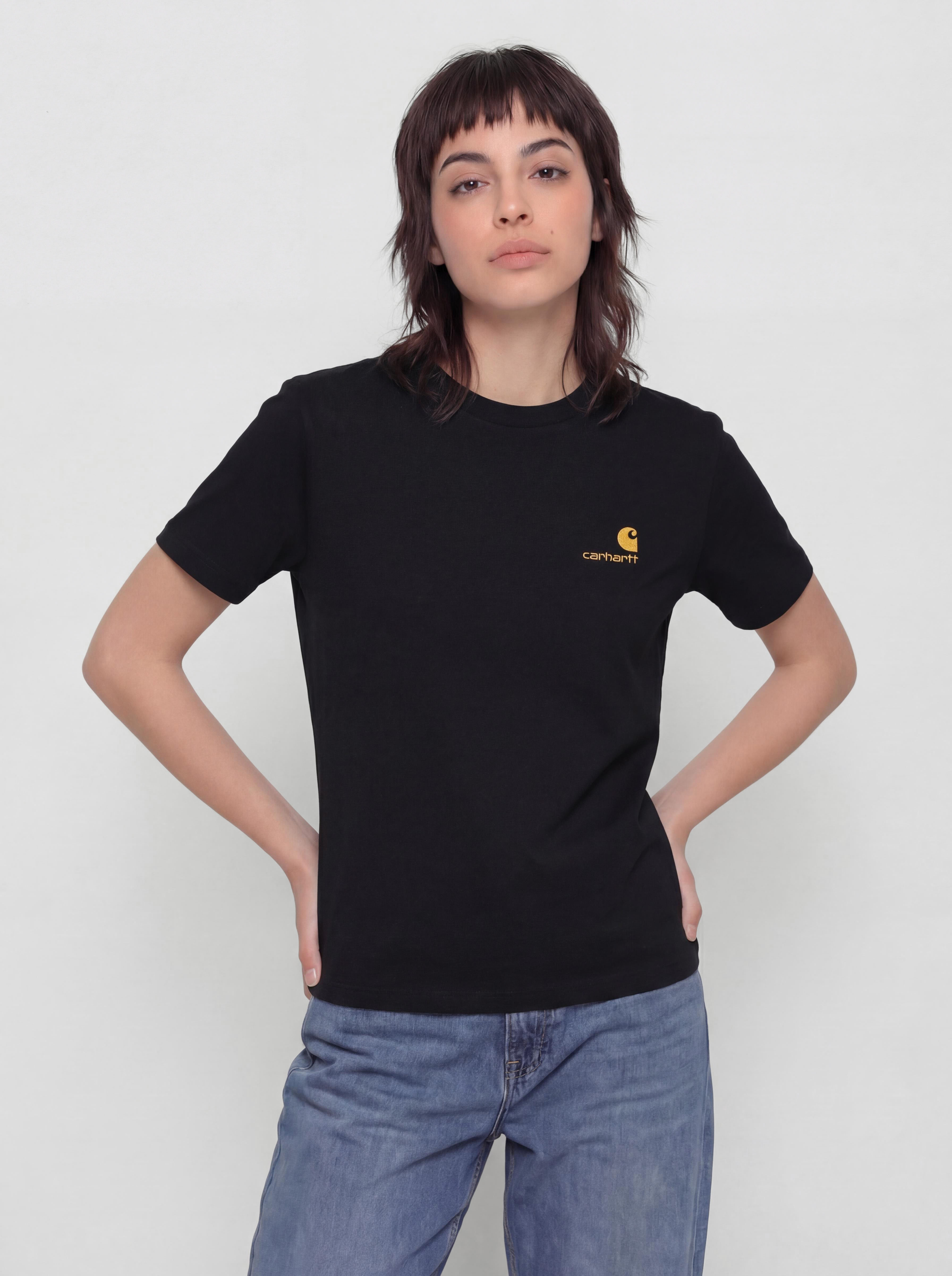 Carhartt WIP American Script Wmn T-Shirt (black)