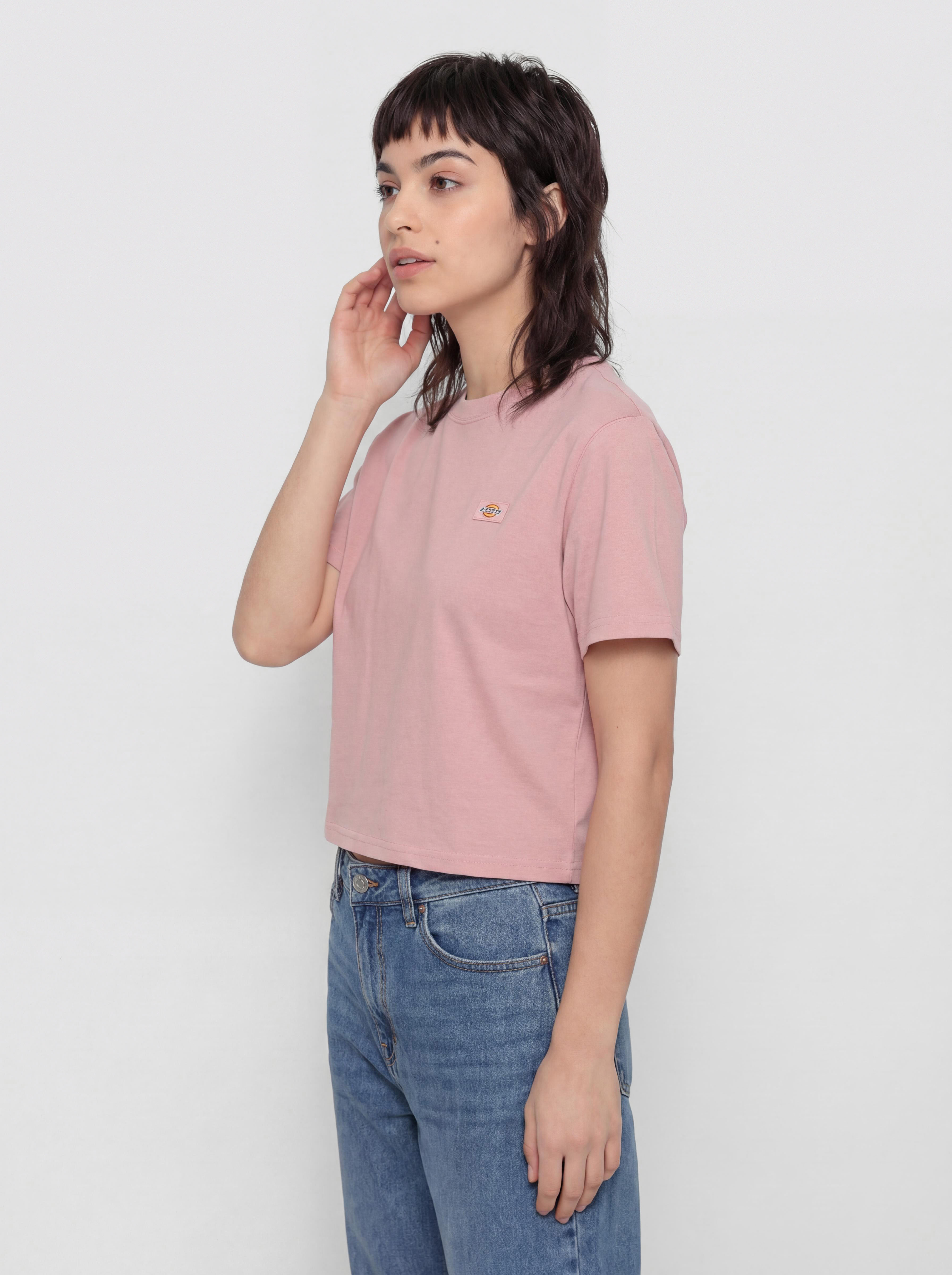 Dickies T-Shirt Oakport Boxy Wmn (bridal rose)