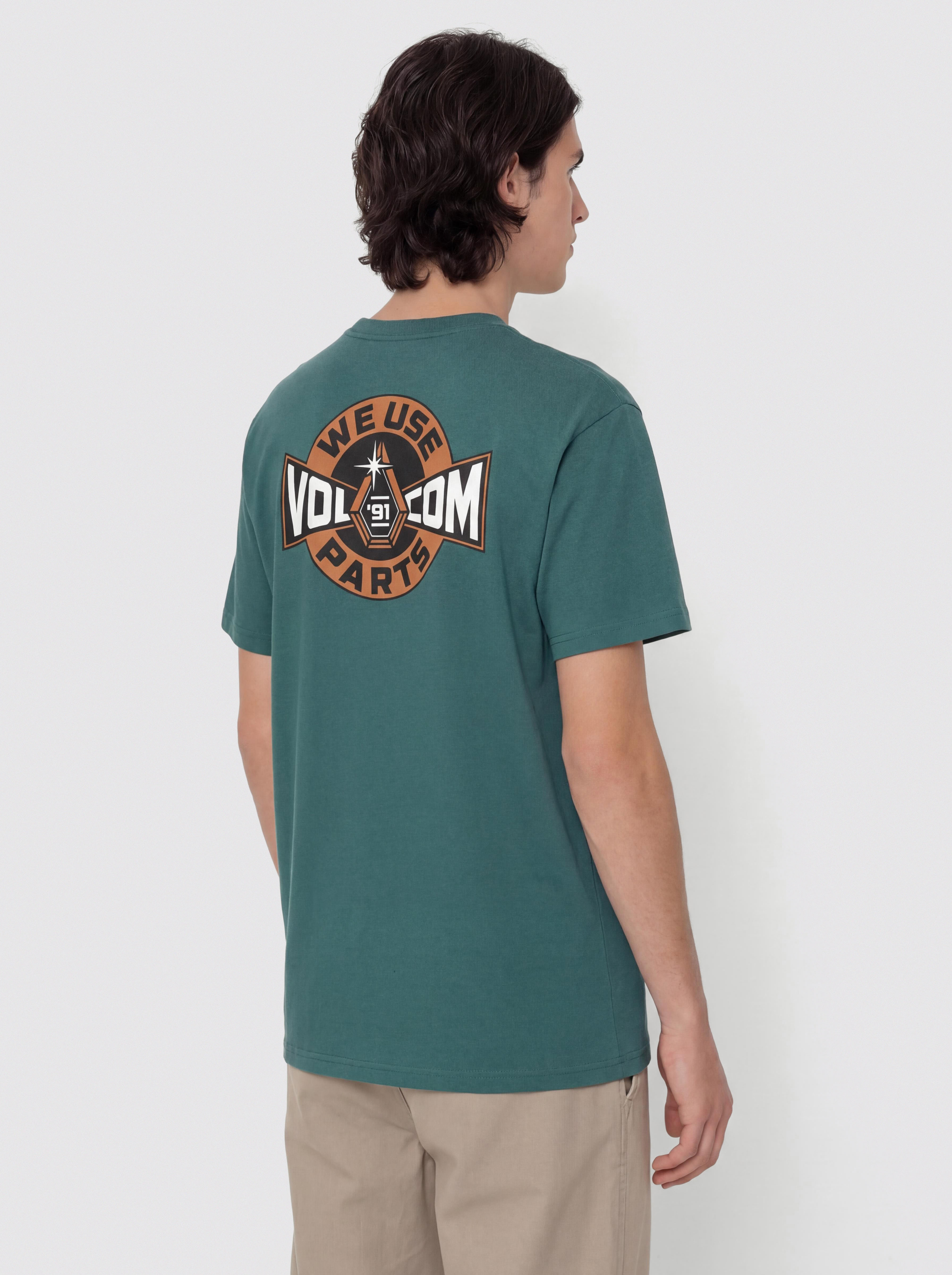 Volcom T-Shirt Parted Out Pocket (rifle green)