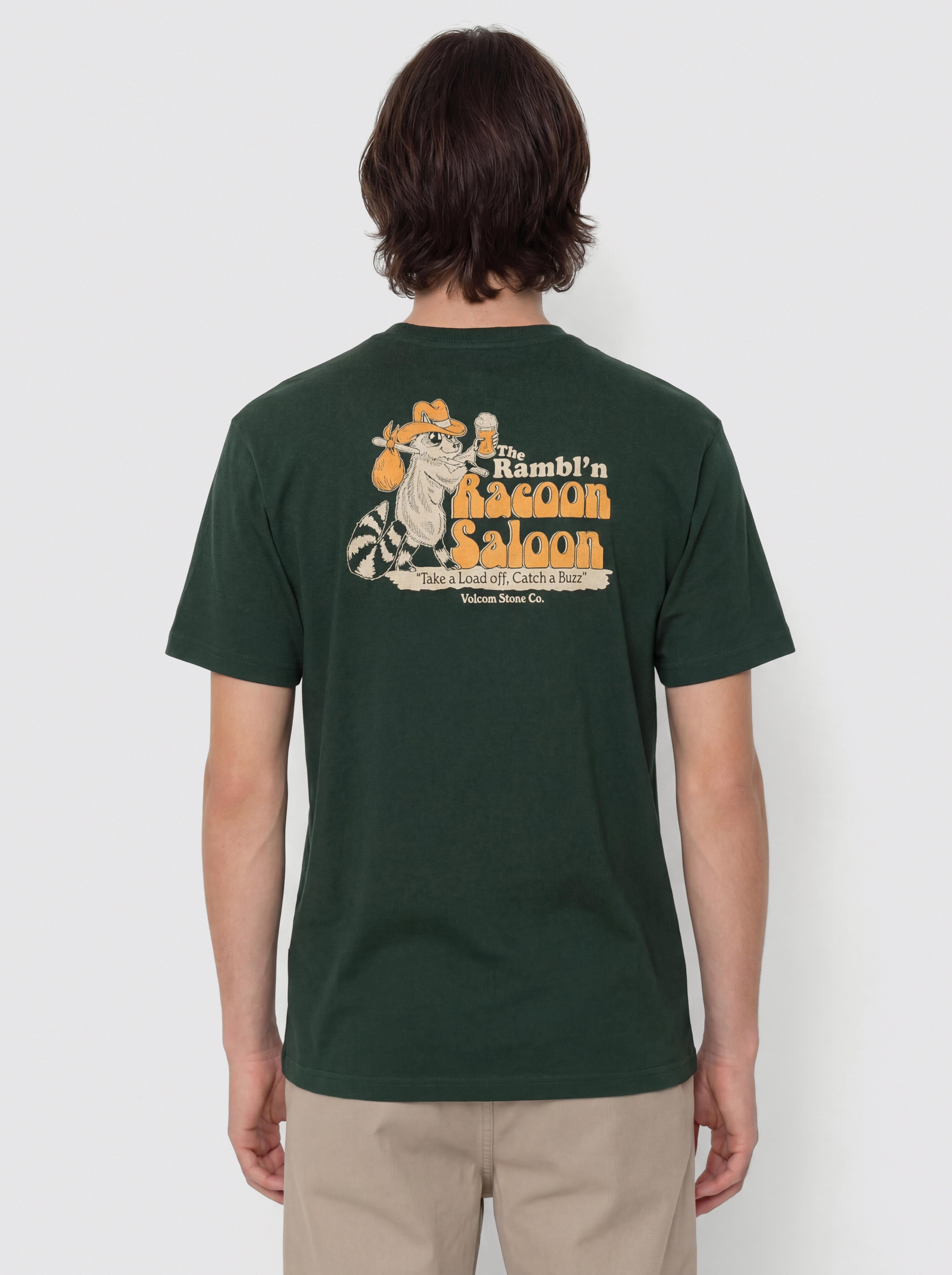 Volcom Racoon Lse T-Shirt (scarab)