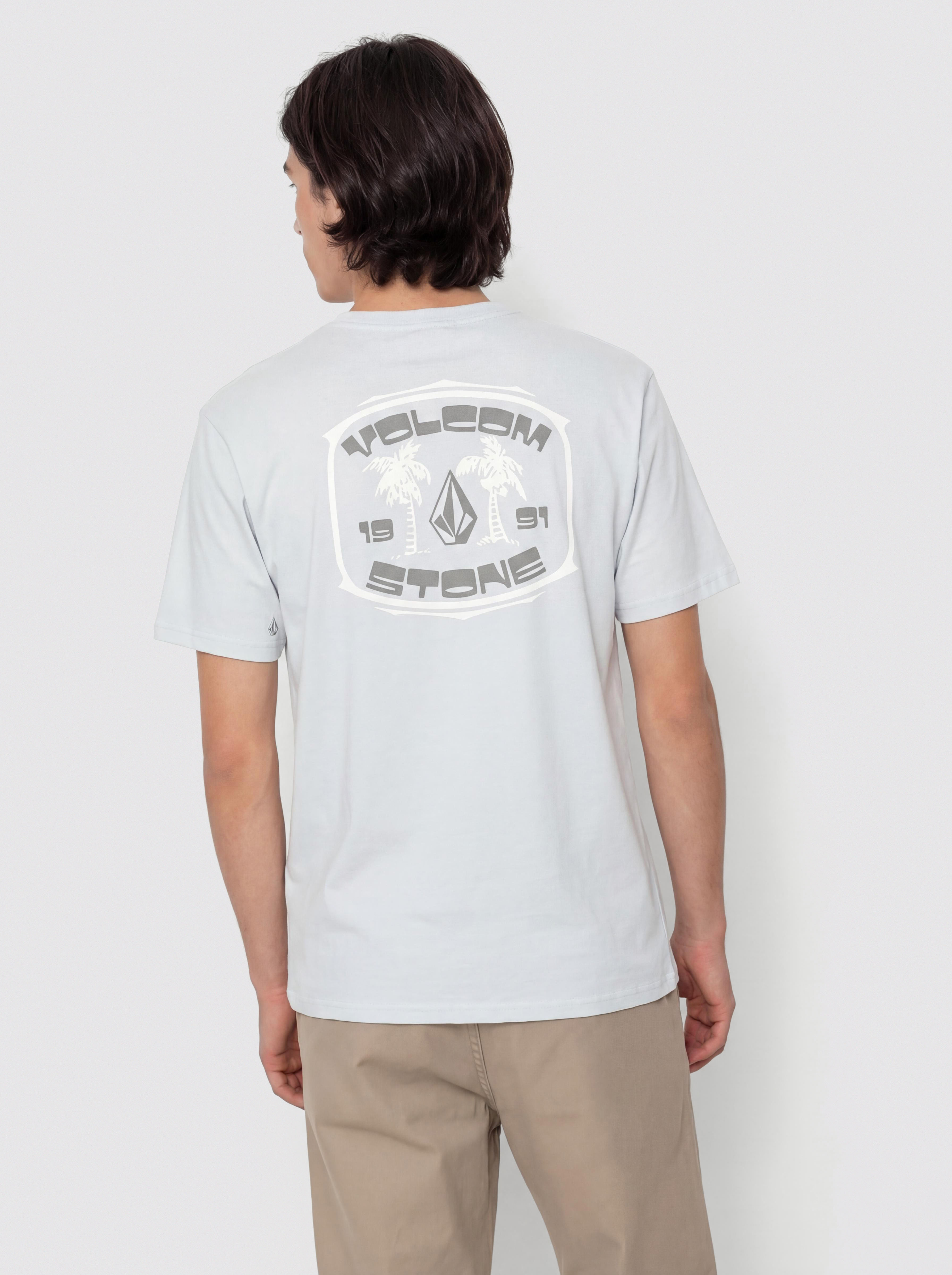 Volcom T-Shirt 91 Palm Bsc (light blue acid)