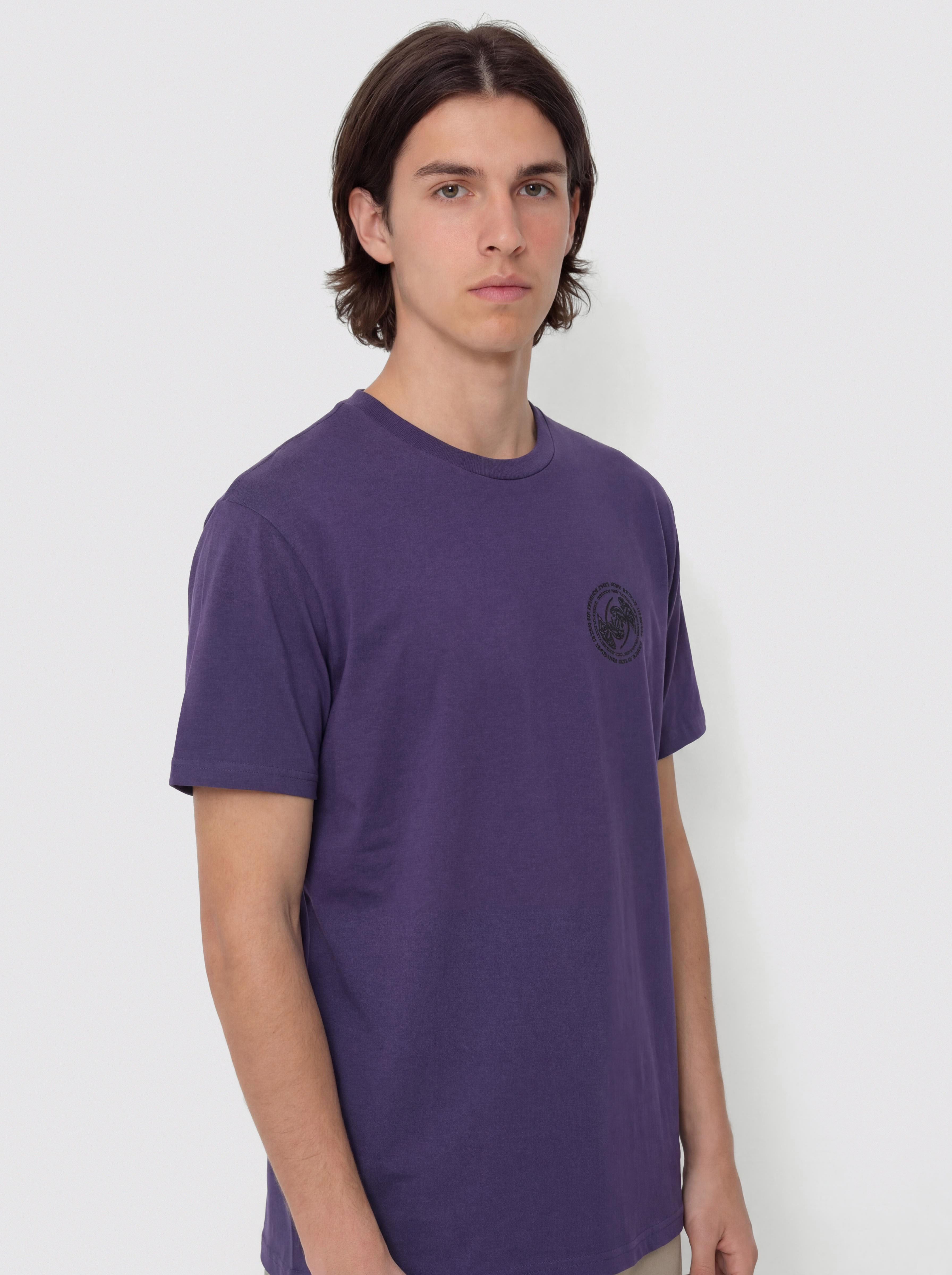 Volcom Circlepalm Pw T-Shirt (dark purple)