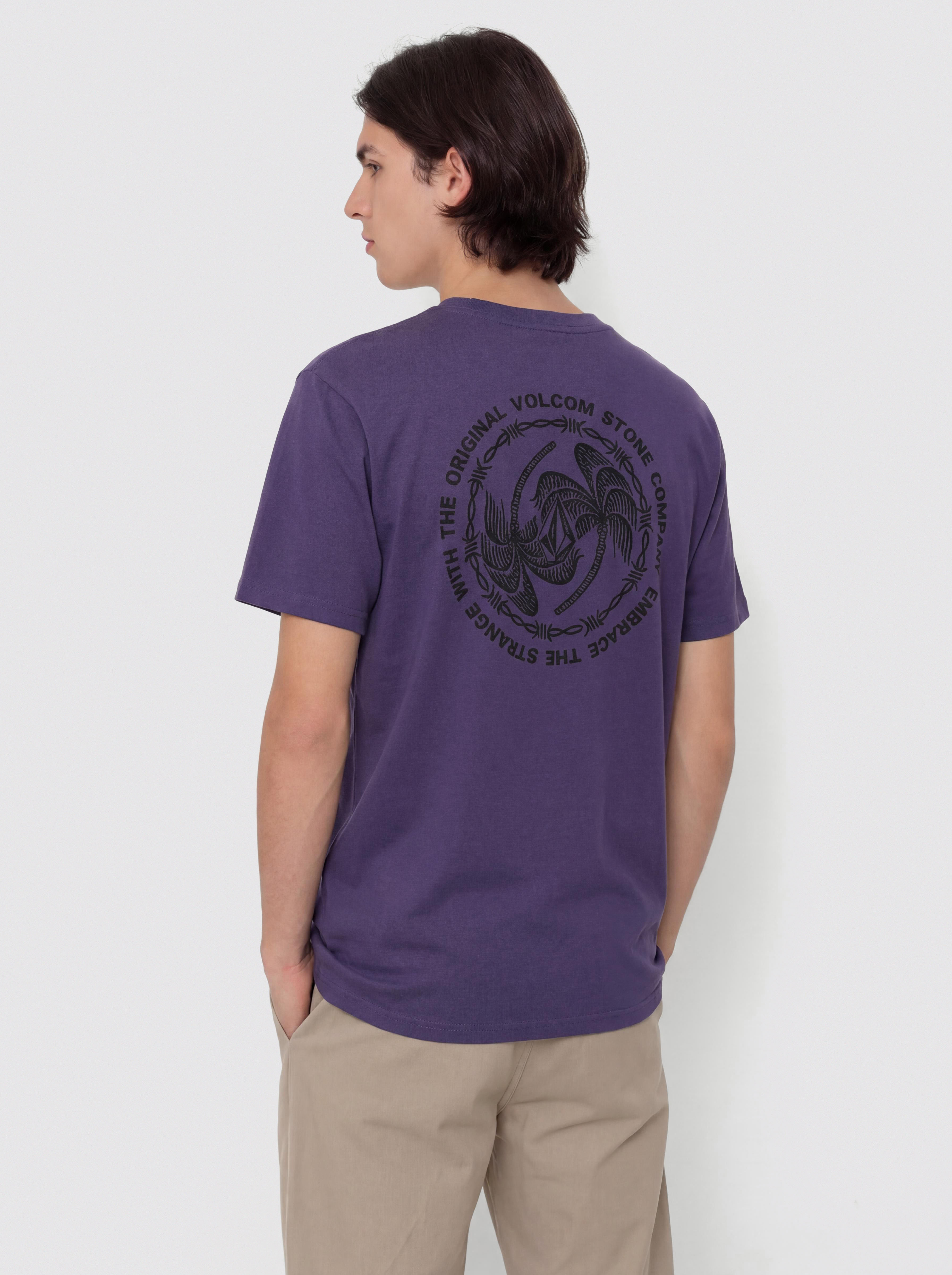 Volcom Circlepalm Pw T-Shirt (dark purple)
