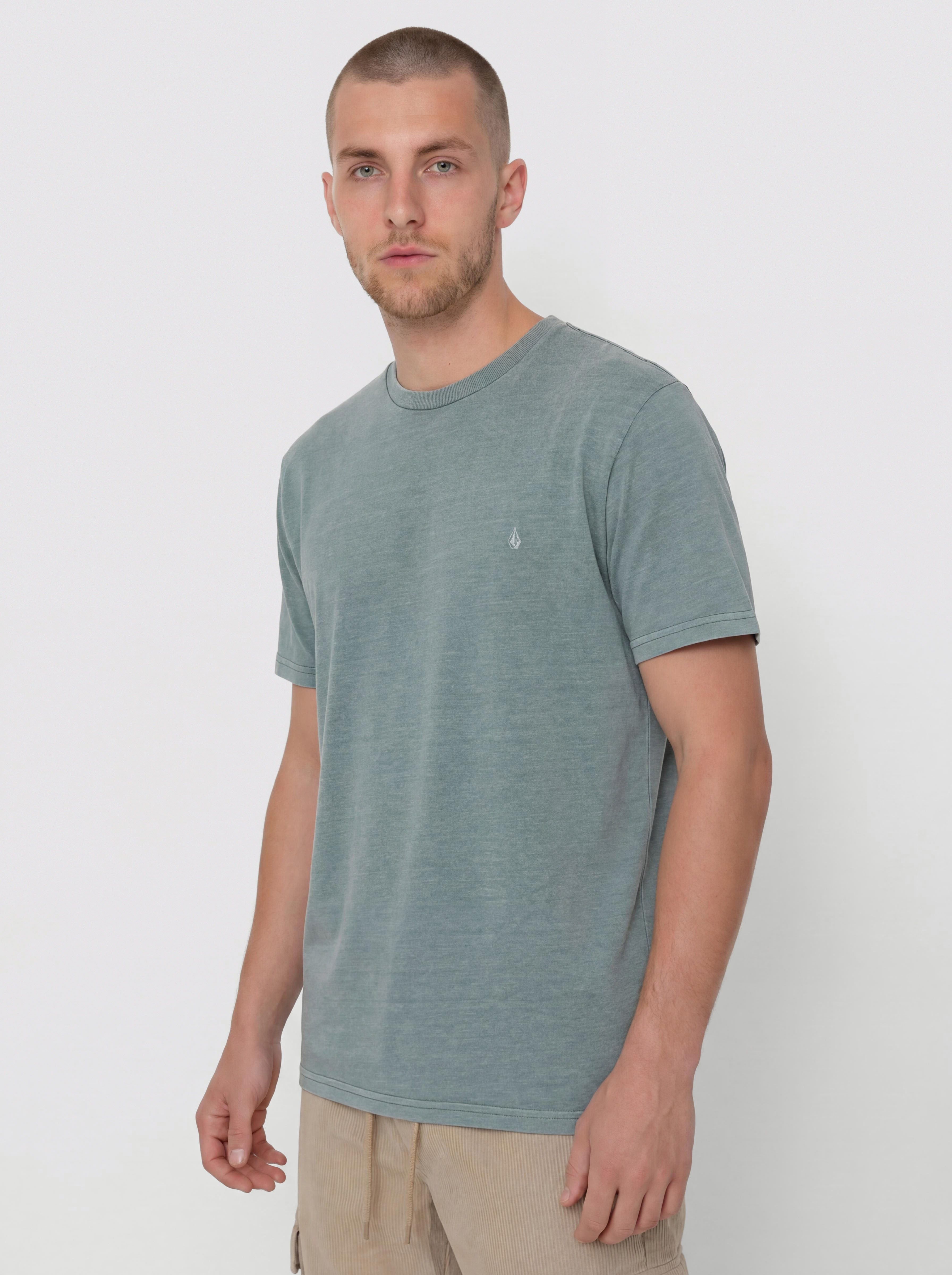 Volcom Solid Stone Emb T-Shirt (tradewinds)