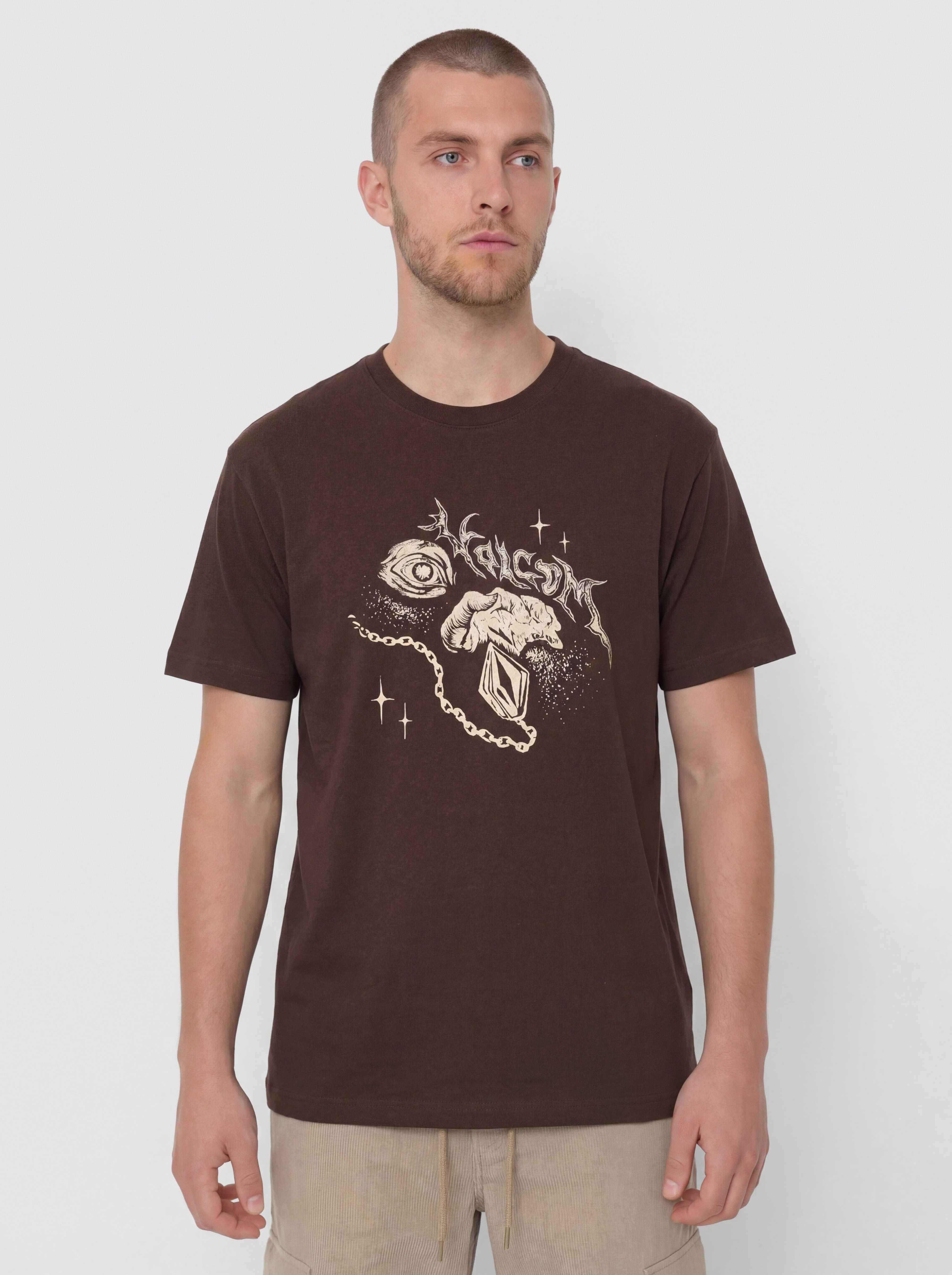 Volcom Death Truction Lse T-Shirt (cacao)