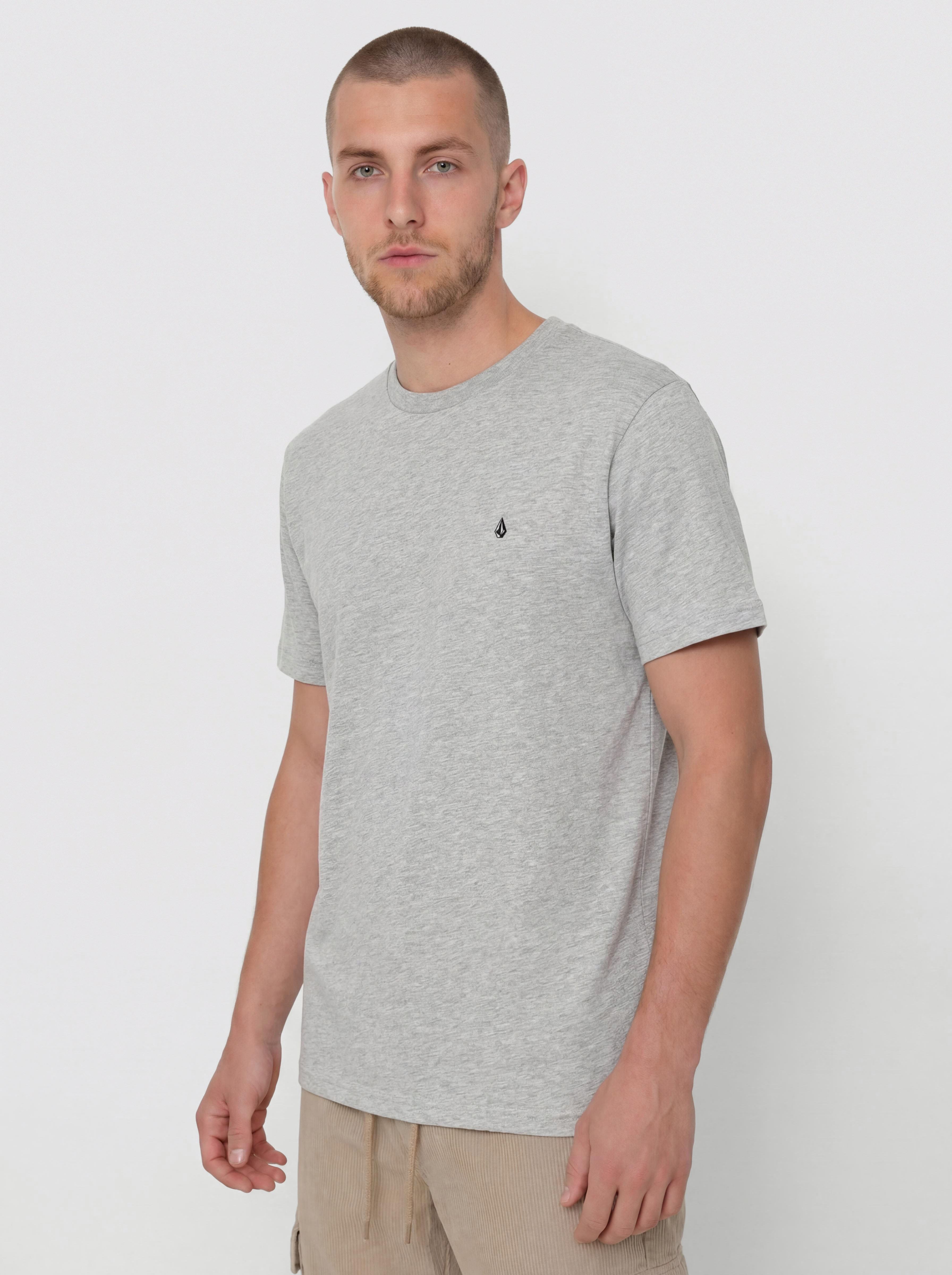 Volcom T-Shirt Stone Blanks Bsc (heather grey)