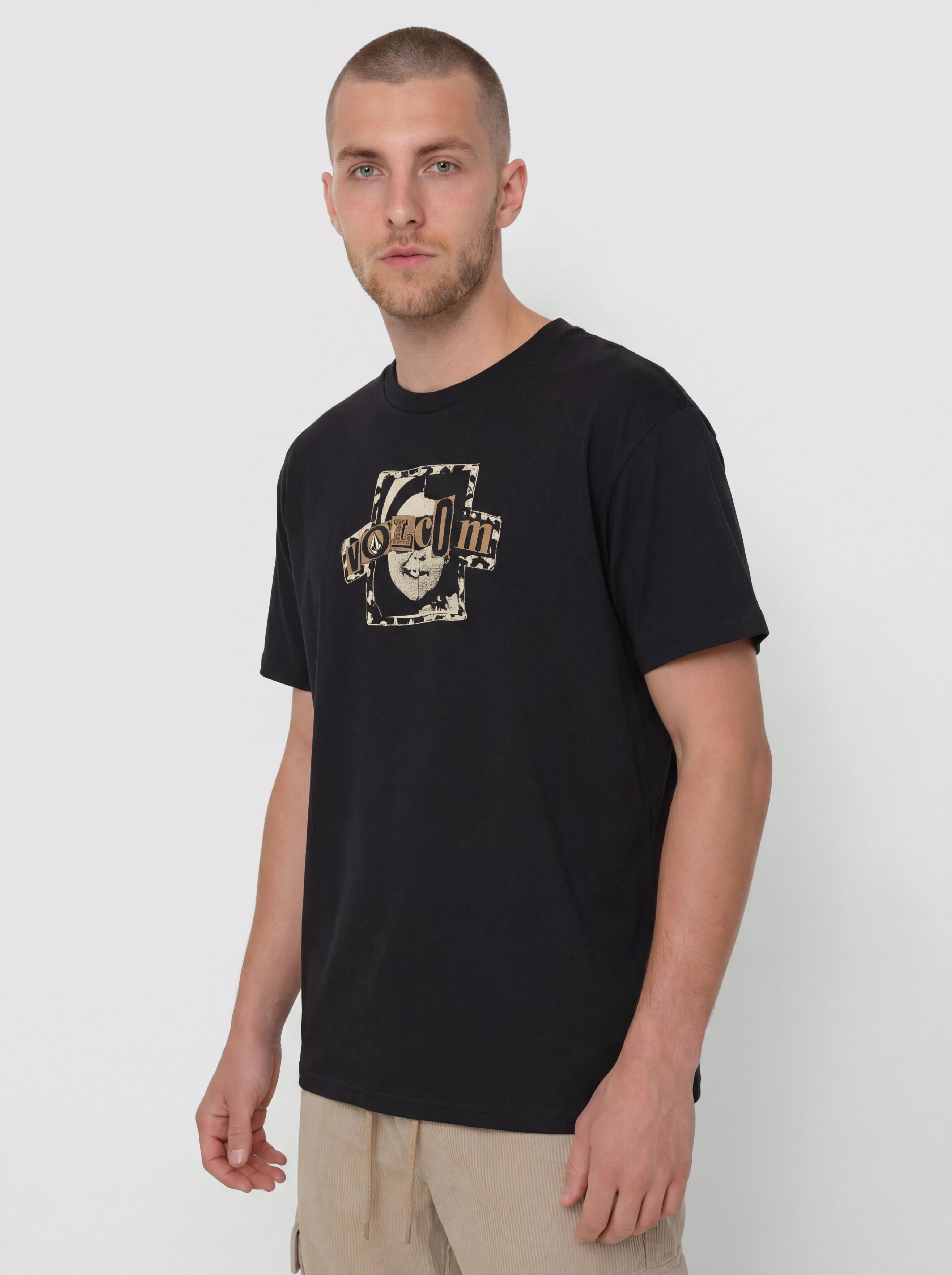 Volcom Sneer T-Shirt (antique black)