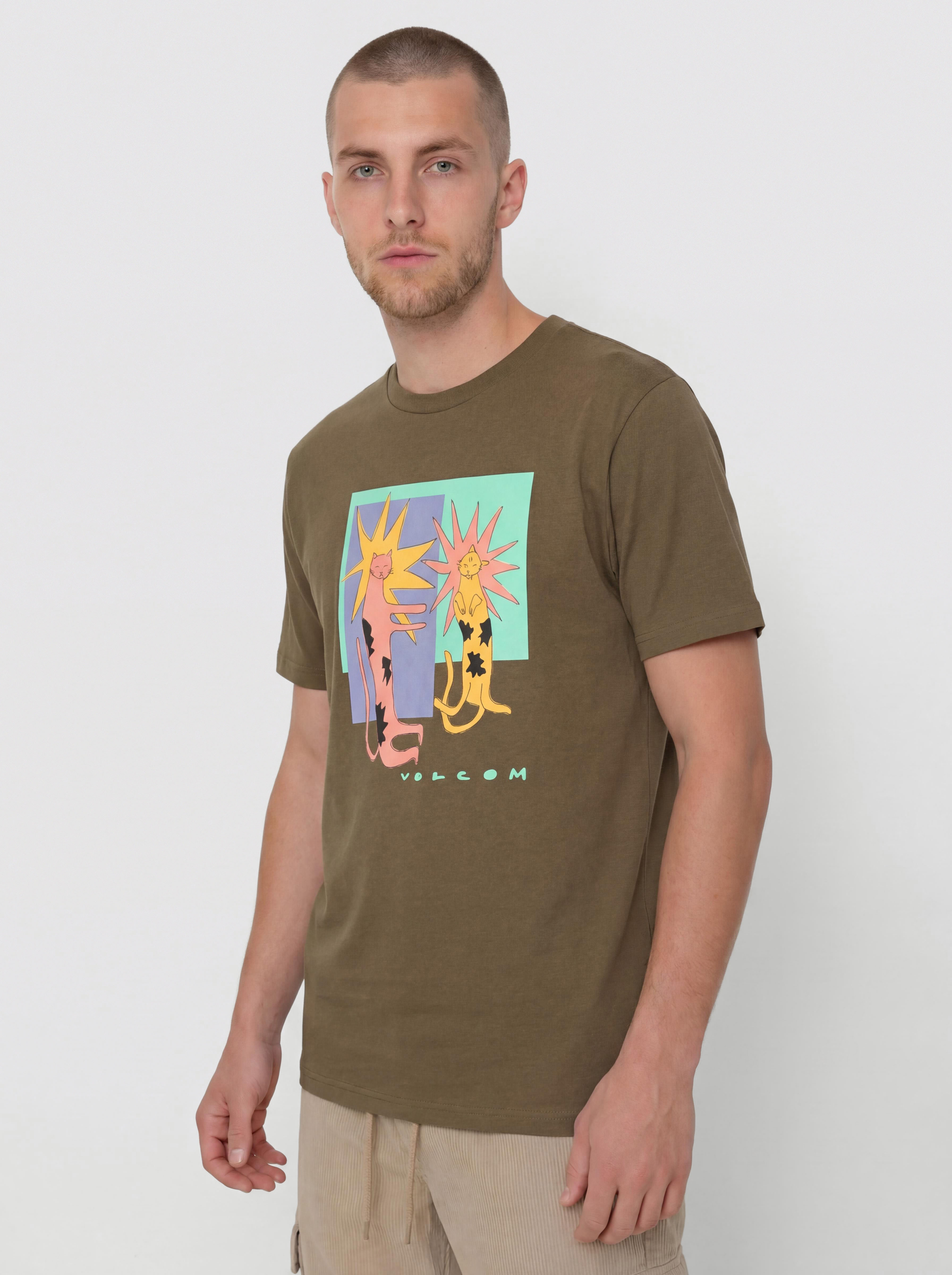 Volcom Longo Cats Bsc T-Shirt (sage leaf)