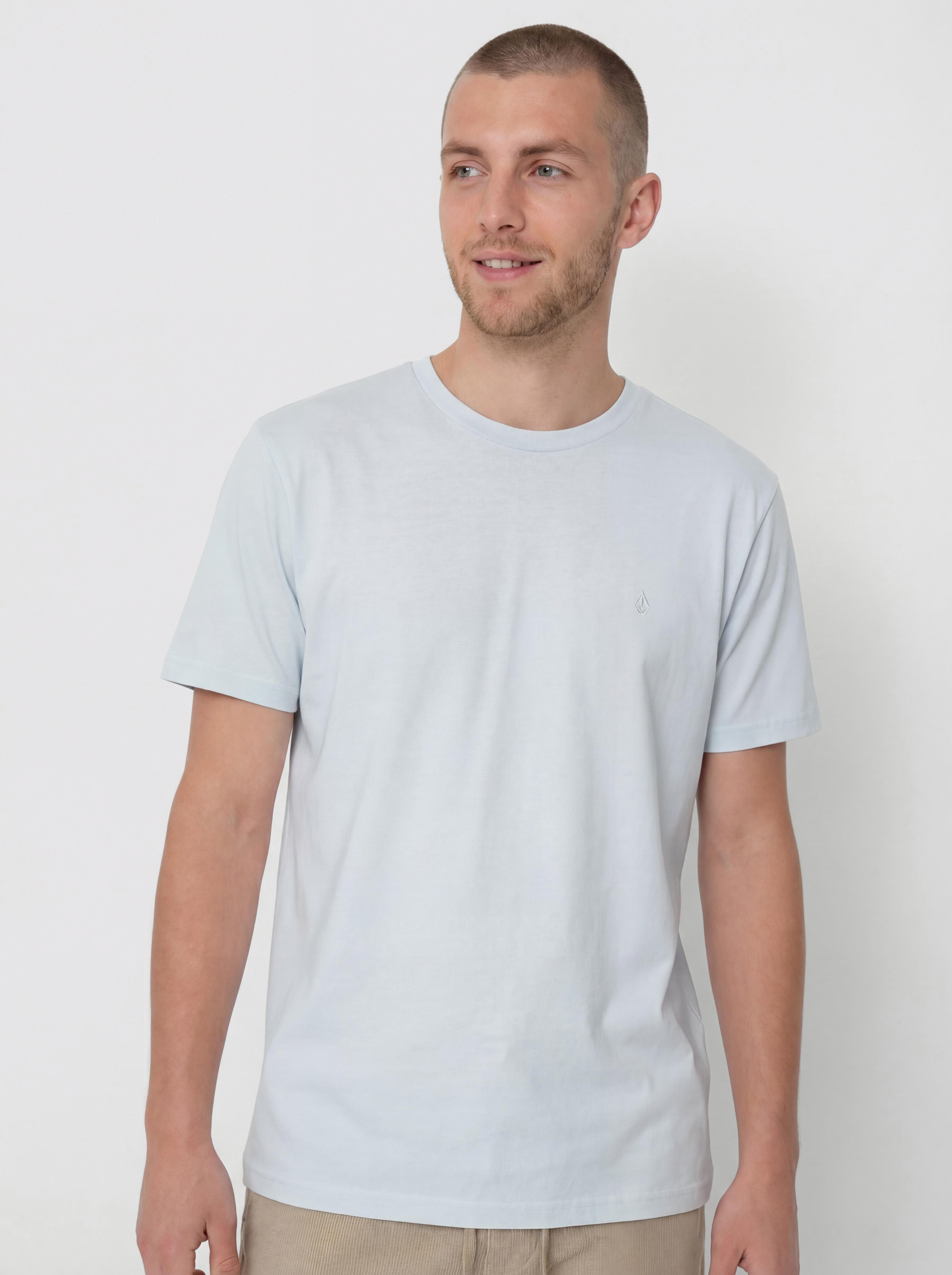Volcom T-Shirt Stone Blanks Bsc (light blue acid)