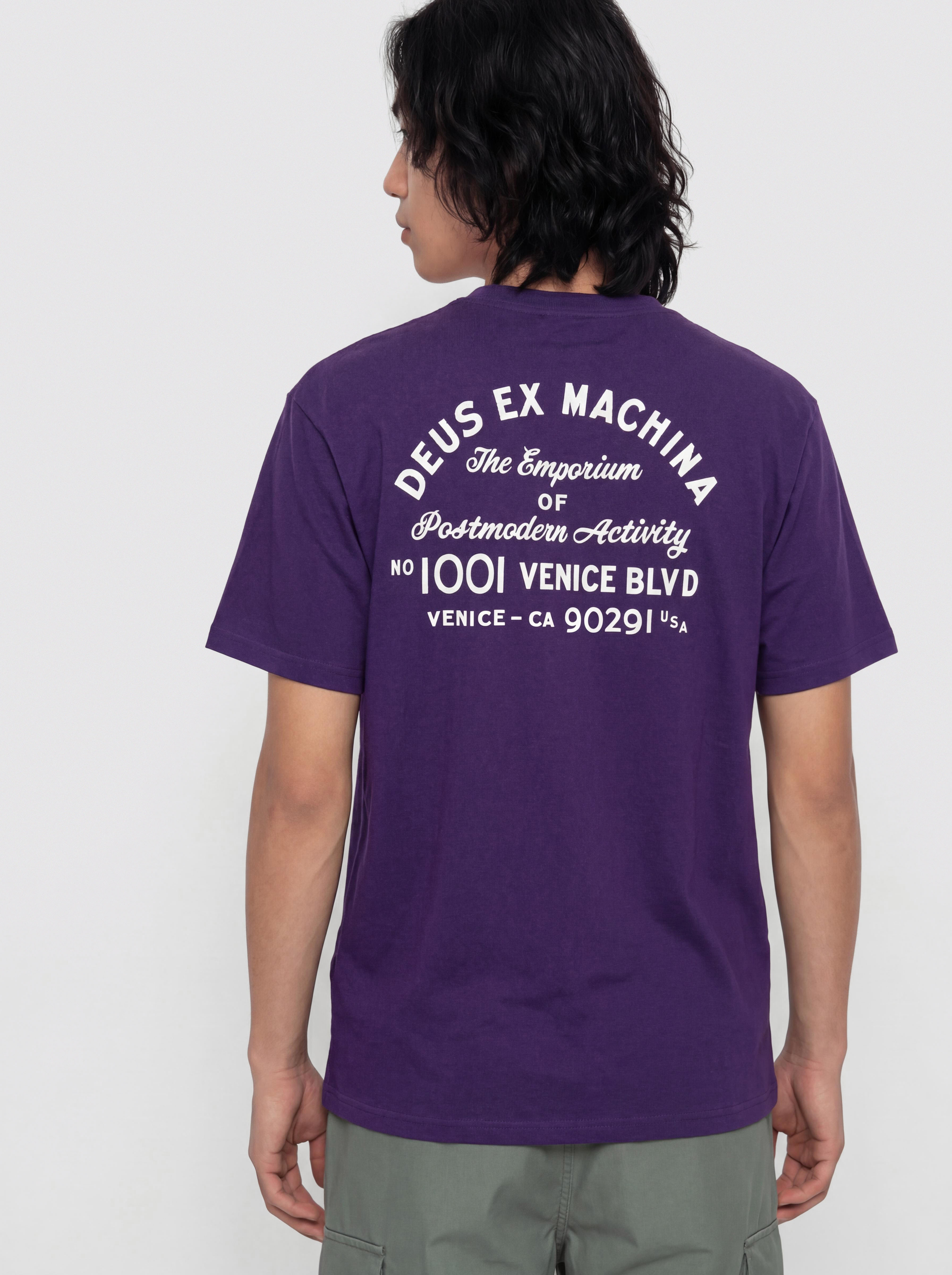 Deus Ex Machina Venice Sign T-Shirt (violet indigo)