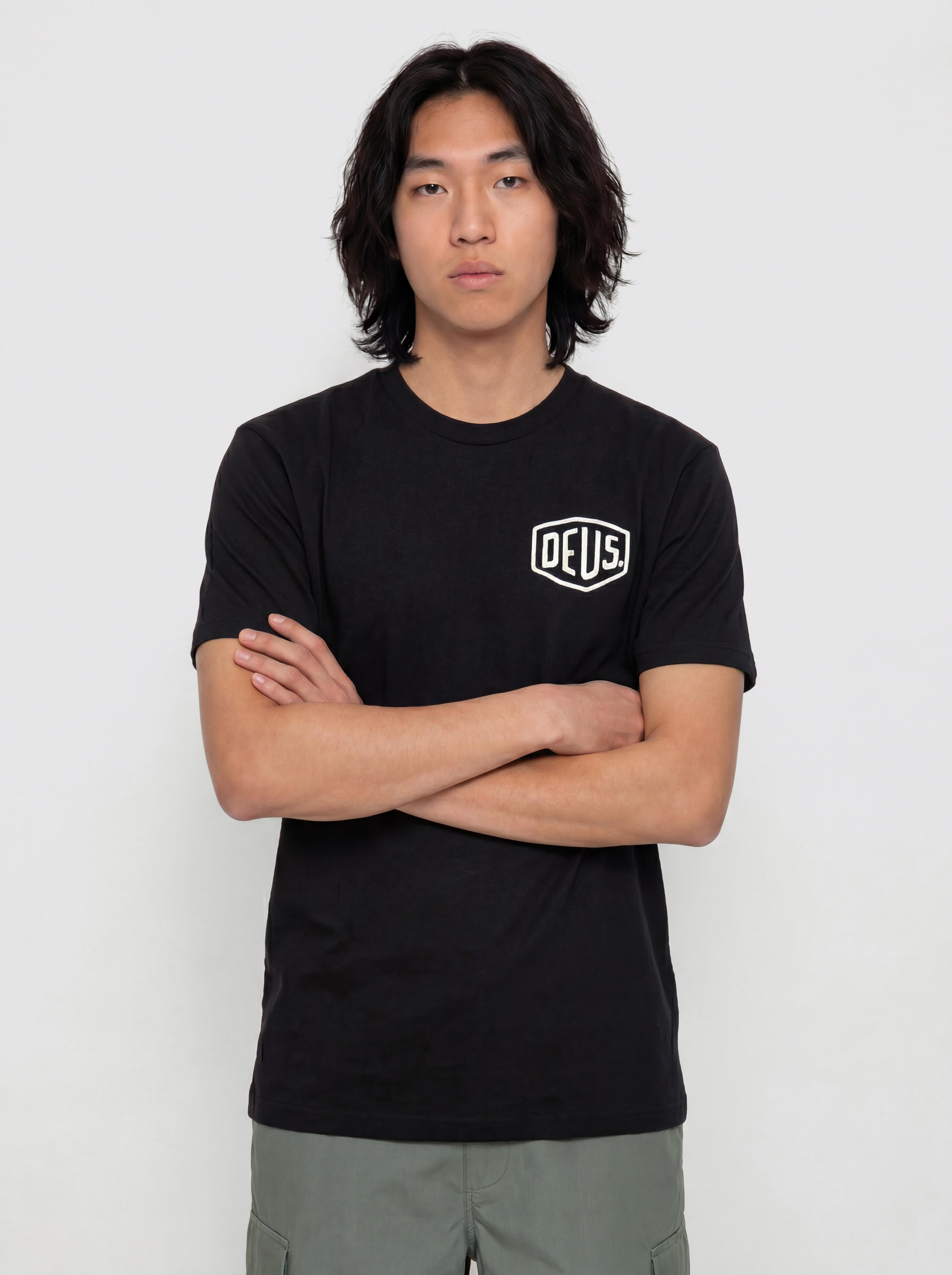 Deus Ex Machina T-Shirt Milano Address (black)