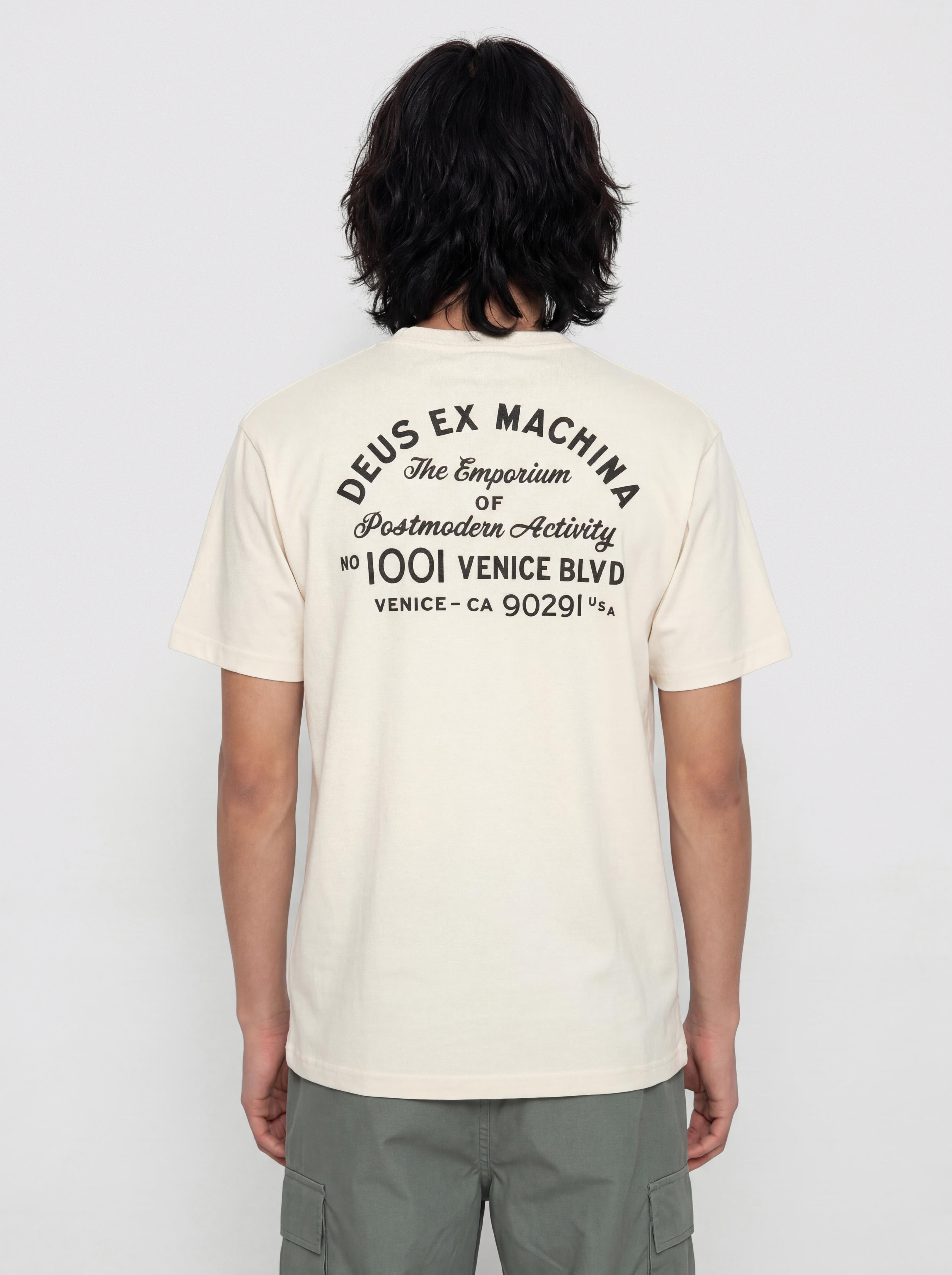 Deus Ex Machina Fast Lodge T-Shirt (seedpearl)