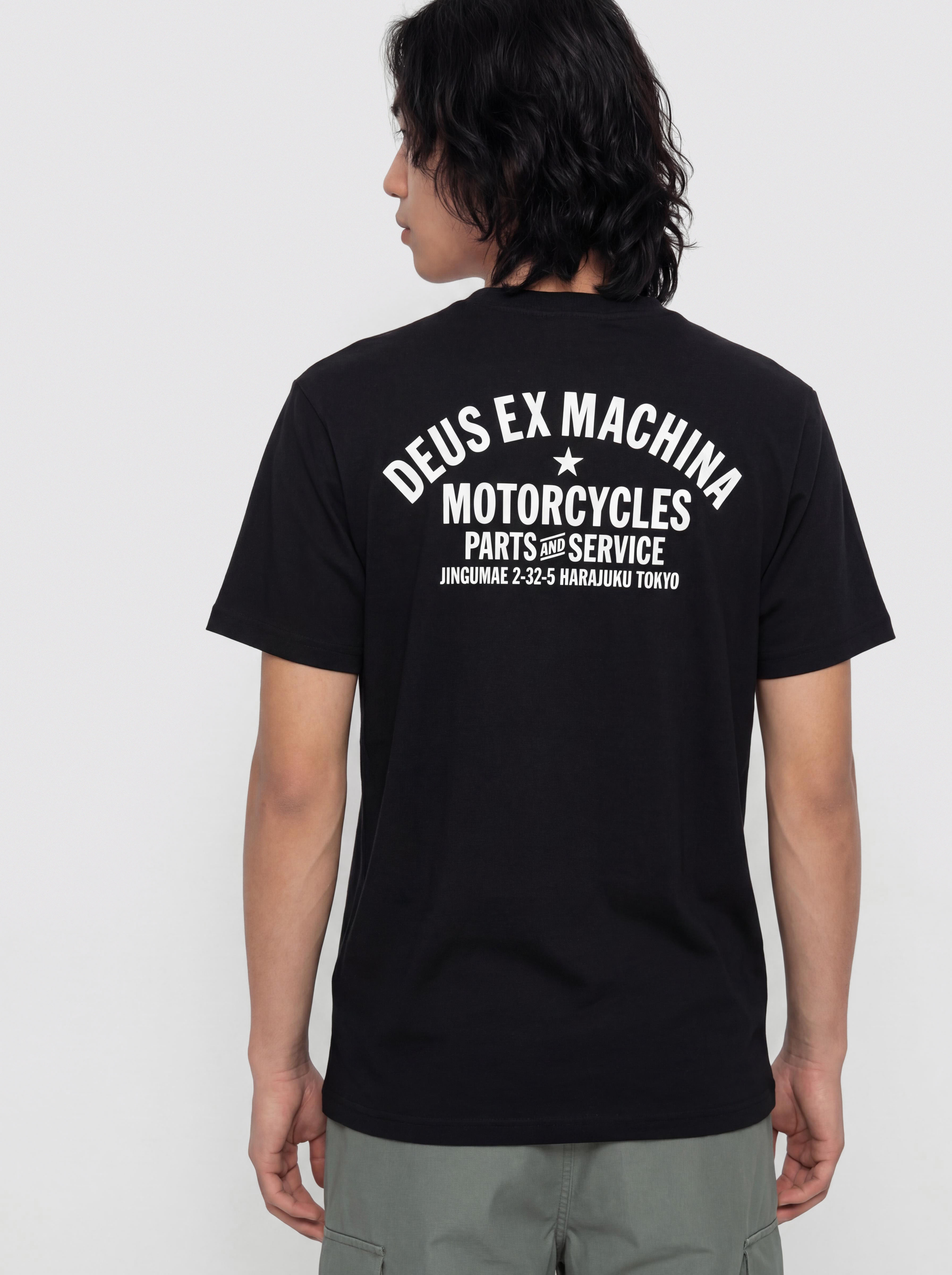 Deus Ex Machina Harajuku Address T-Shirt (black)