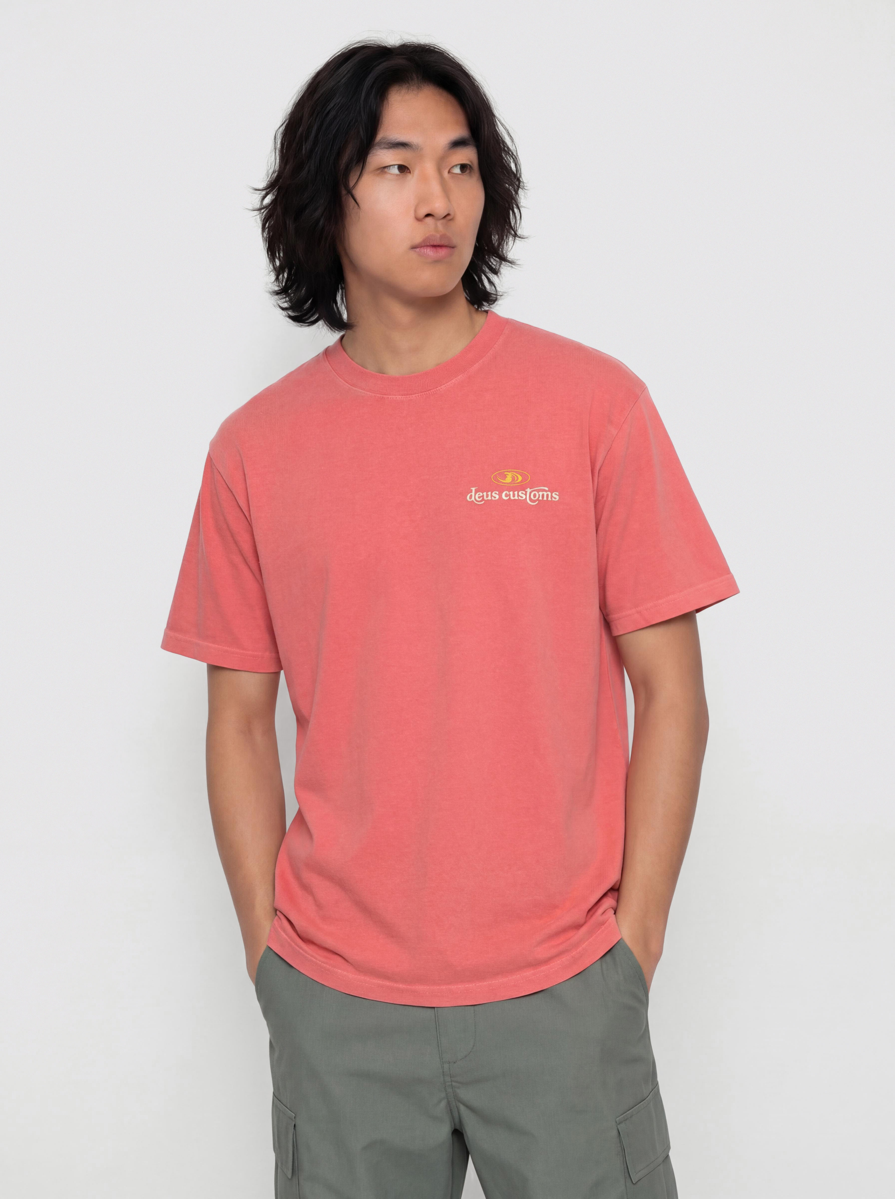 Deus Ex Machina Out Of Reach T-Shirt (melon red)