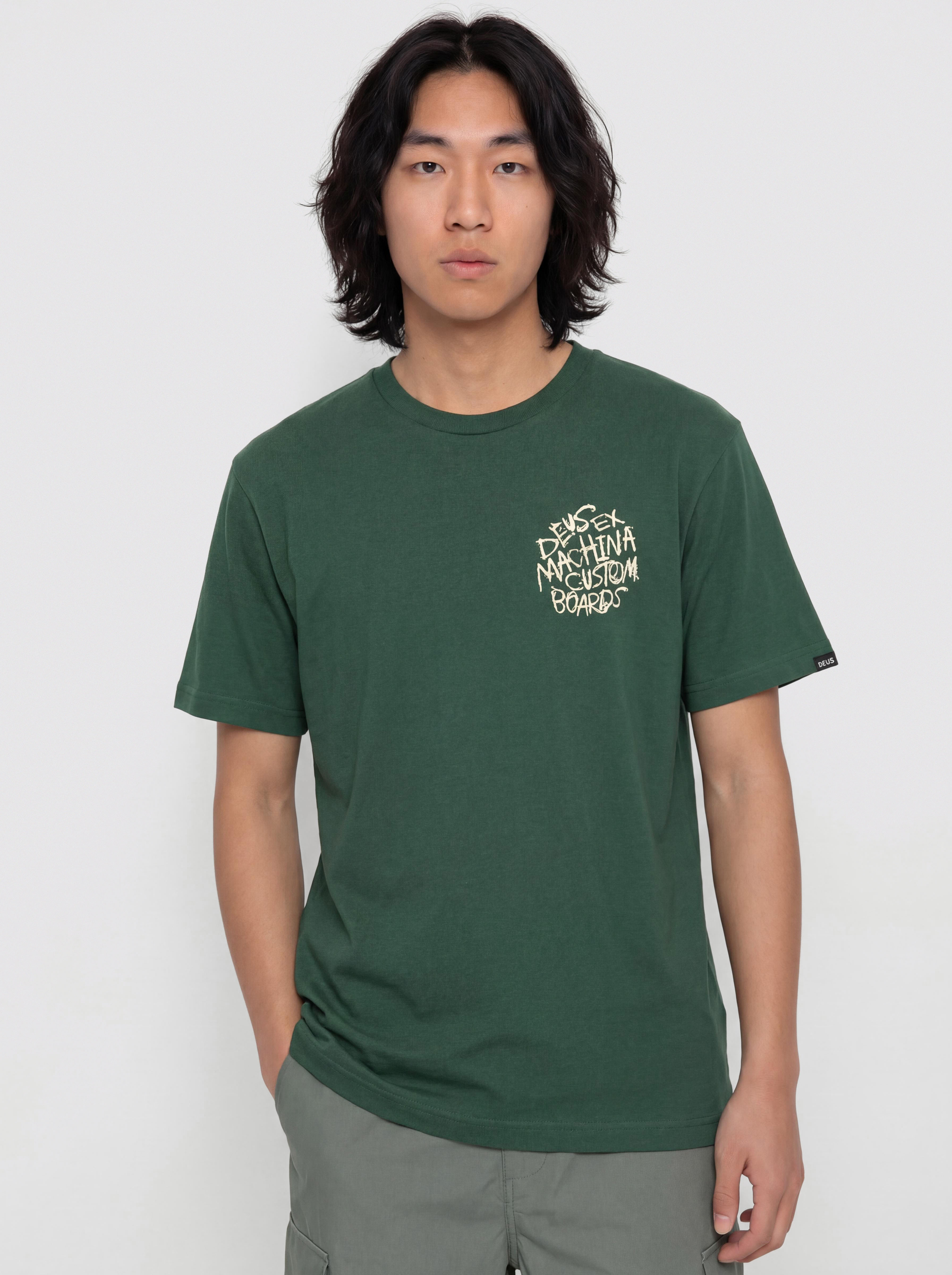 Deus Ex Machina T-Shirt Scrambler (hunter green)