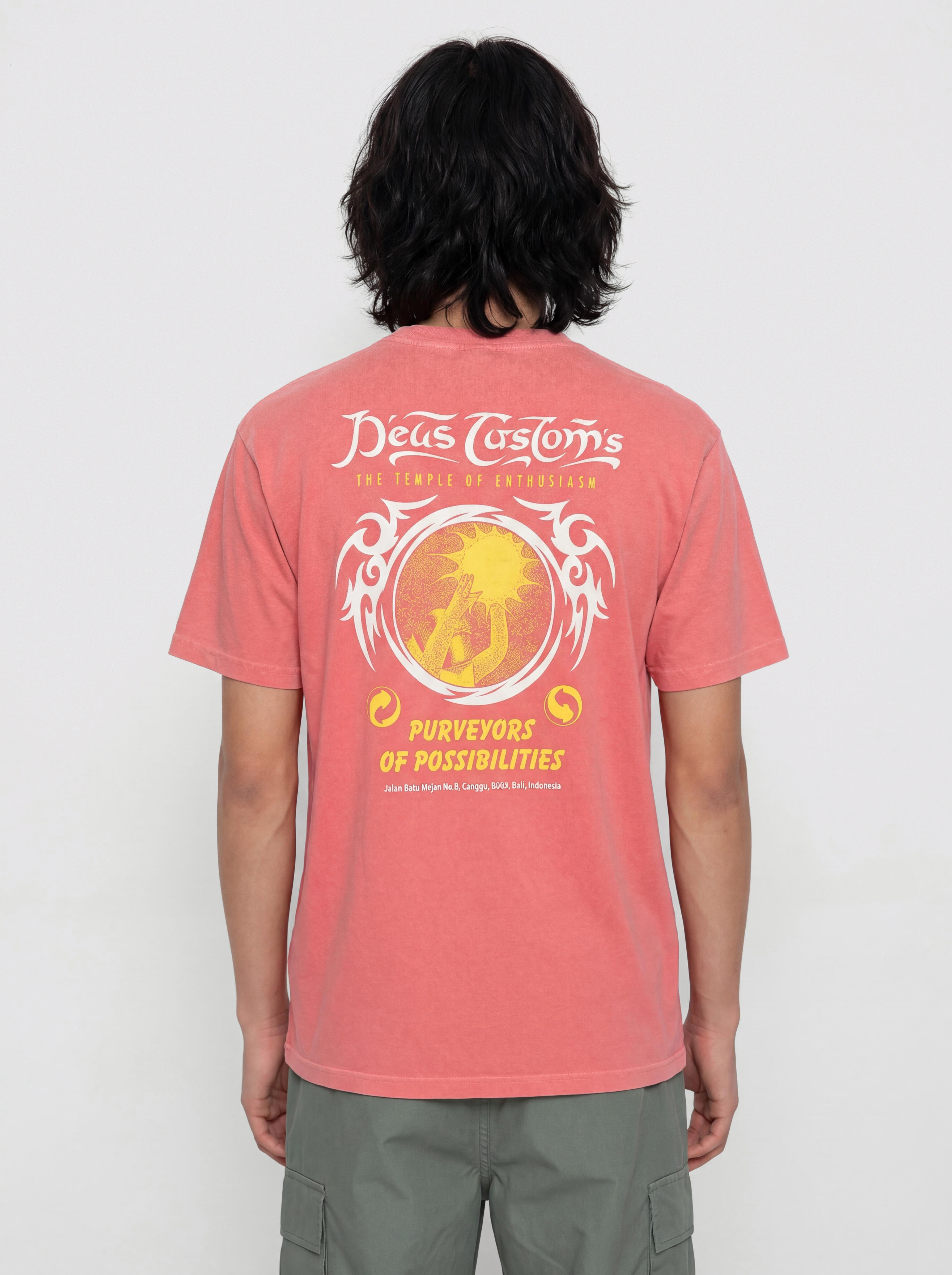 Deus Ex Machina Out Of Reach T-Shirt (melon red)