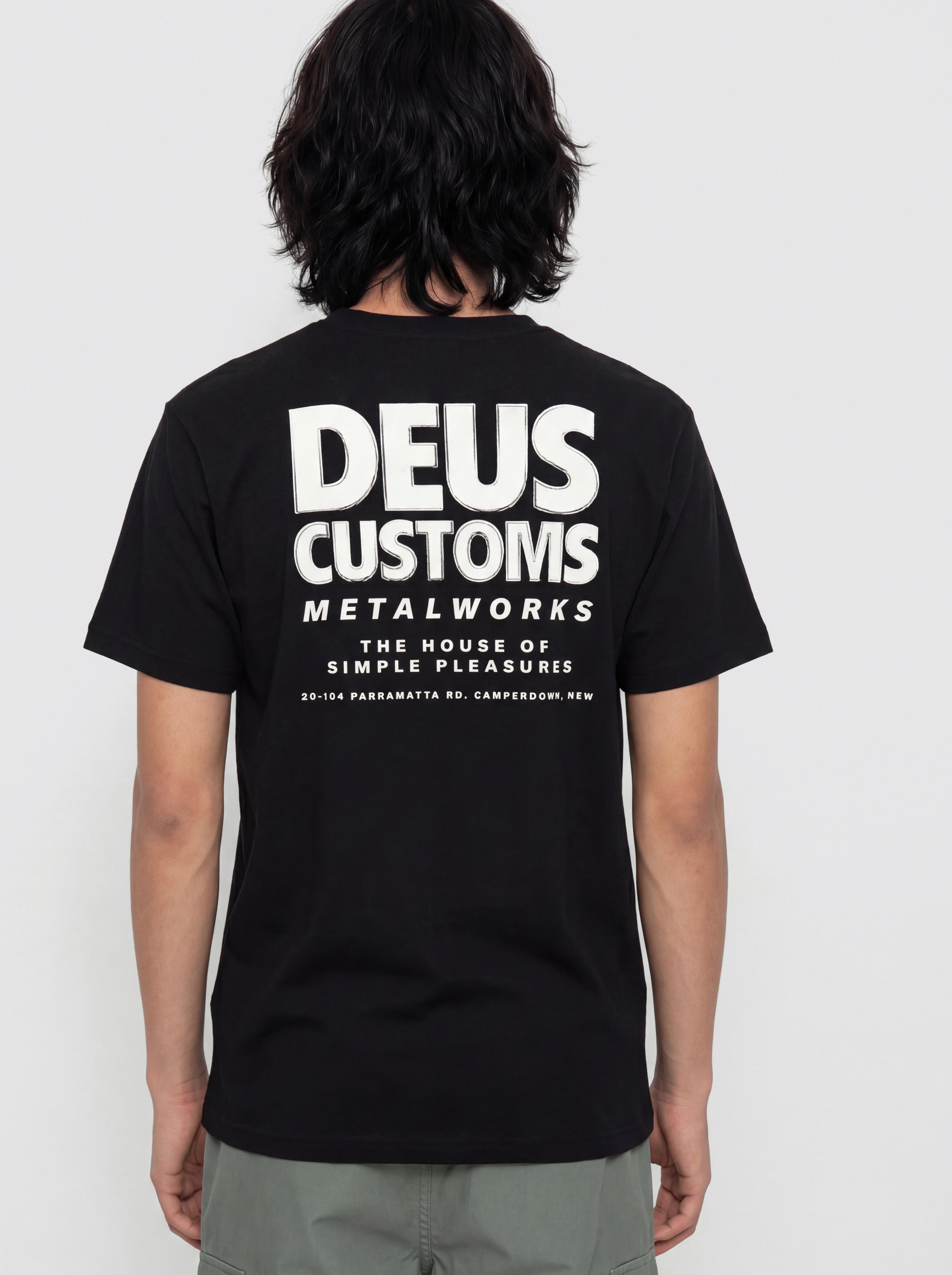 Deus Ex Machina T-Shirt Chromium (black)