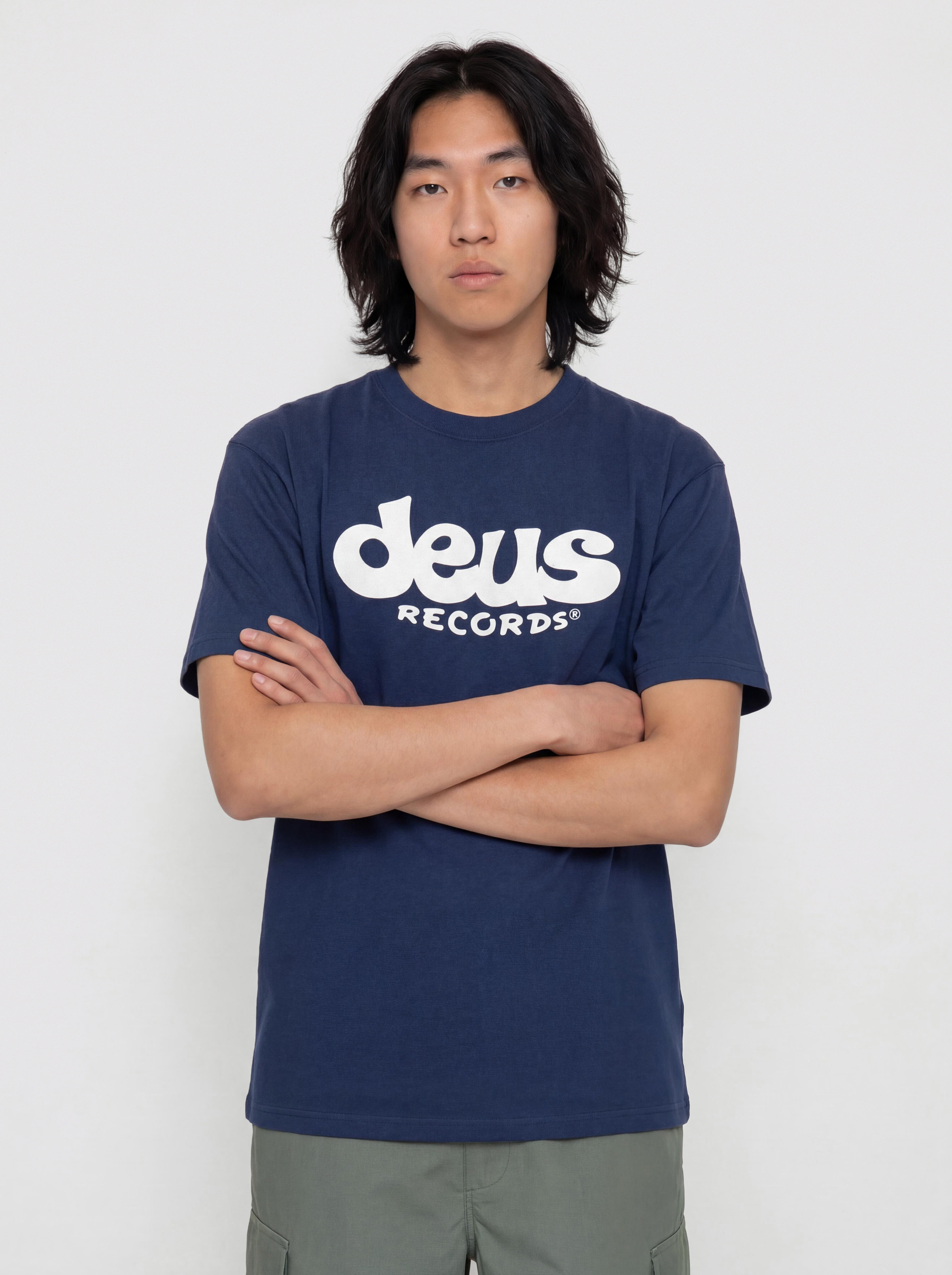 Deus Ex Machina Smile T-Shirt (limoges blue)