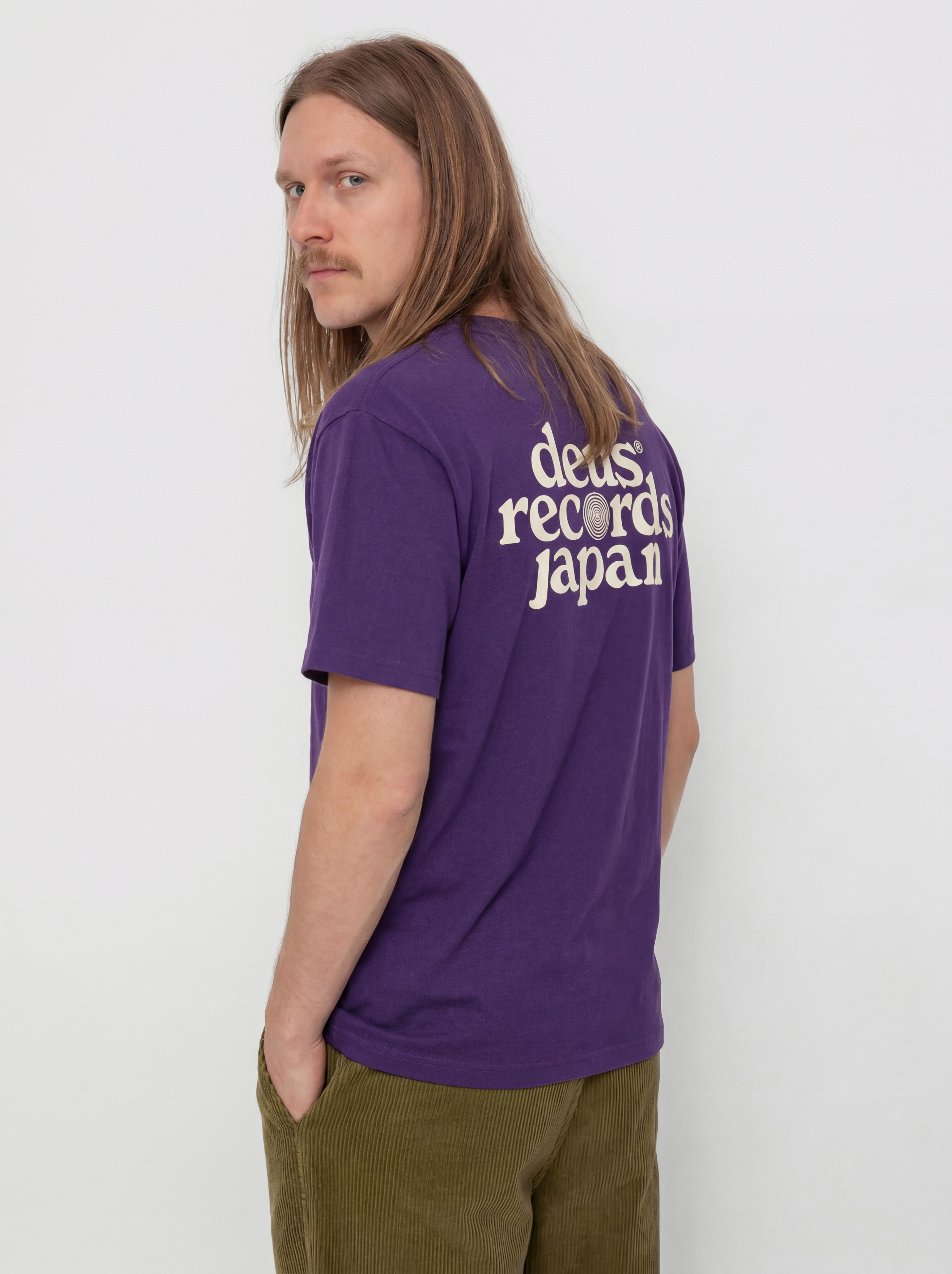 Deus Ex Machina Strata T-Shirt (violet indigo)