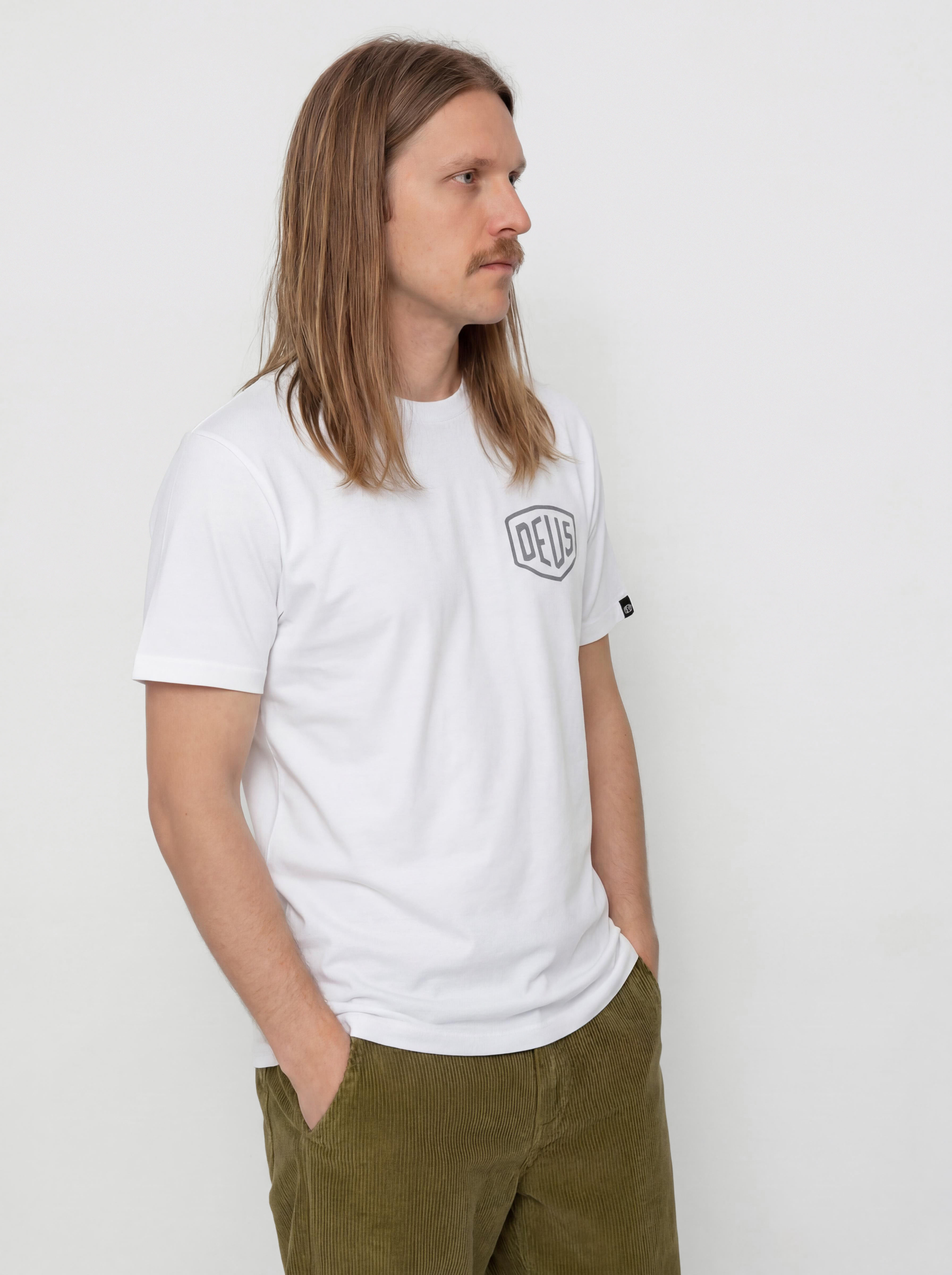 Deus Ex Machina Milano Address T-Shirt (white)
