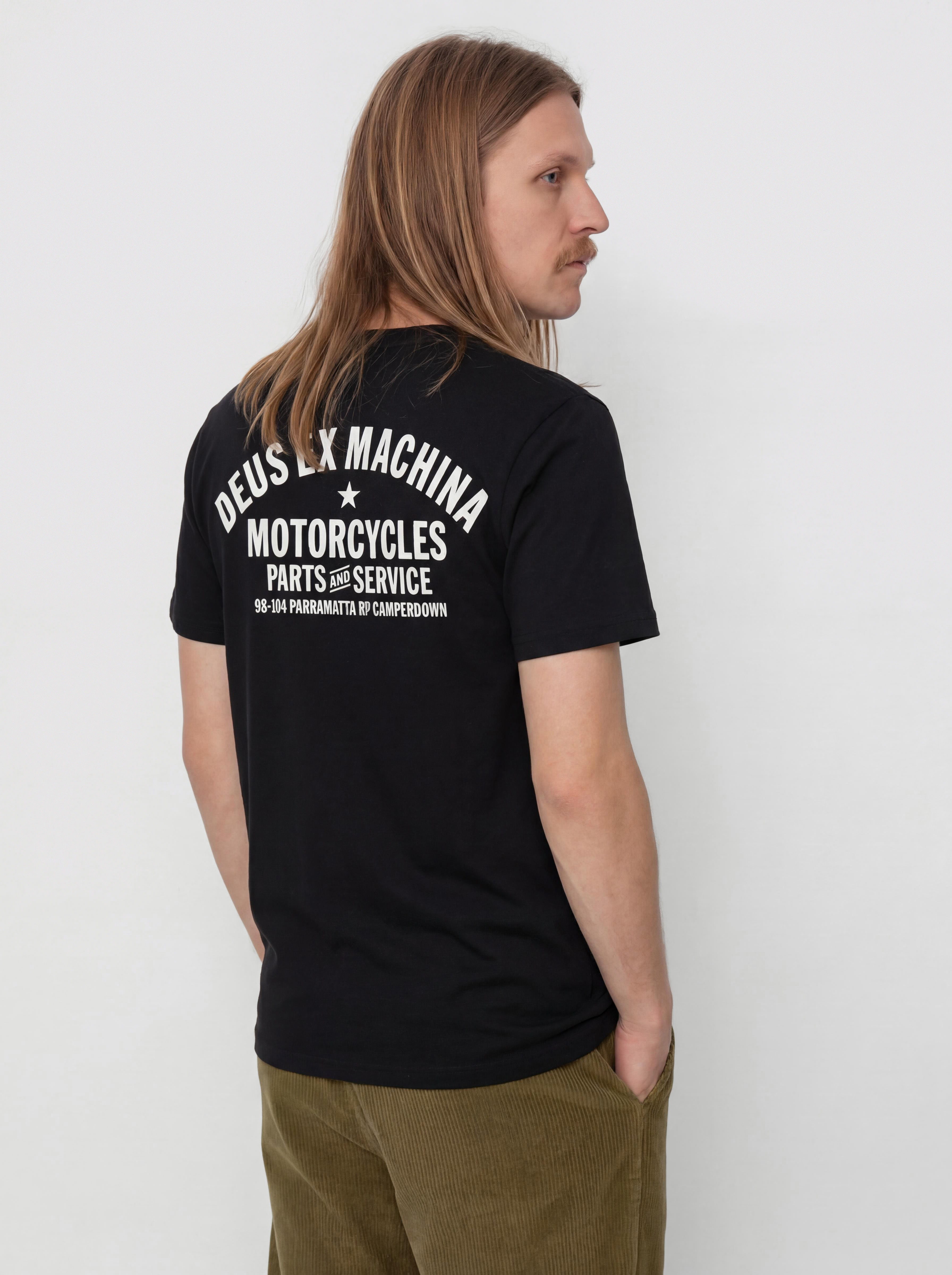 Deus Ex Machina Camperdown Address T-Shirt (black)