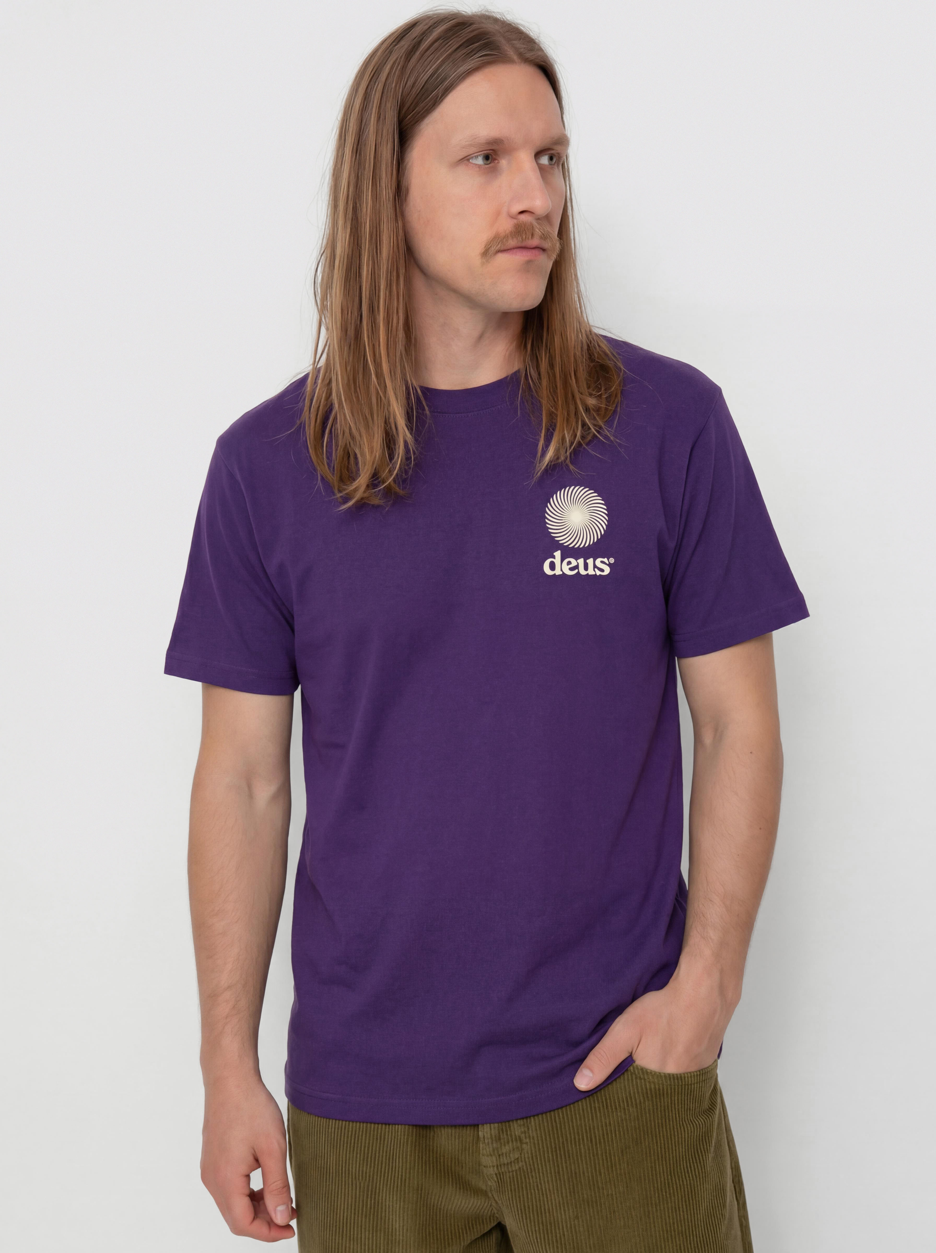 Deus Ex Machina Strata T-Shirt (violet indigo)