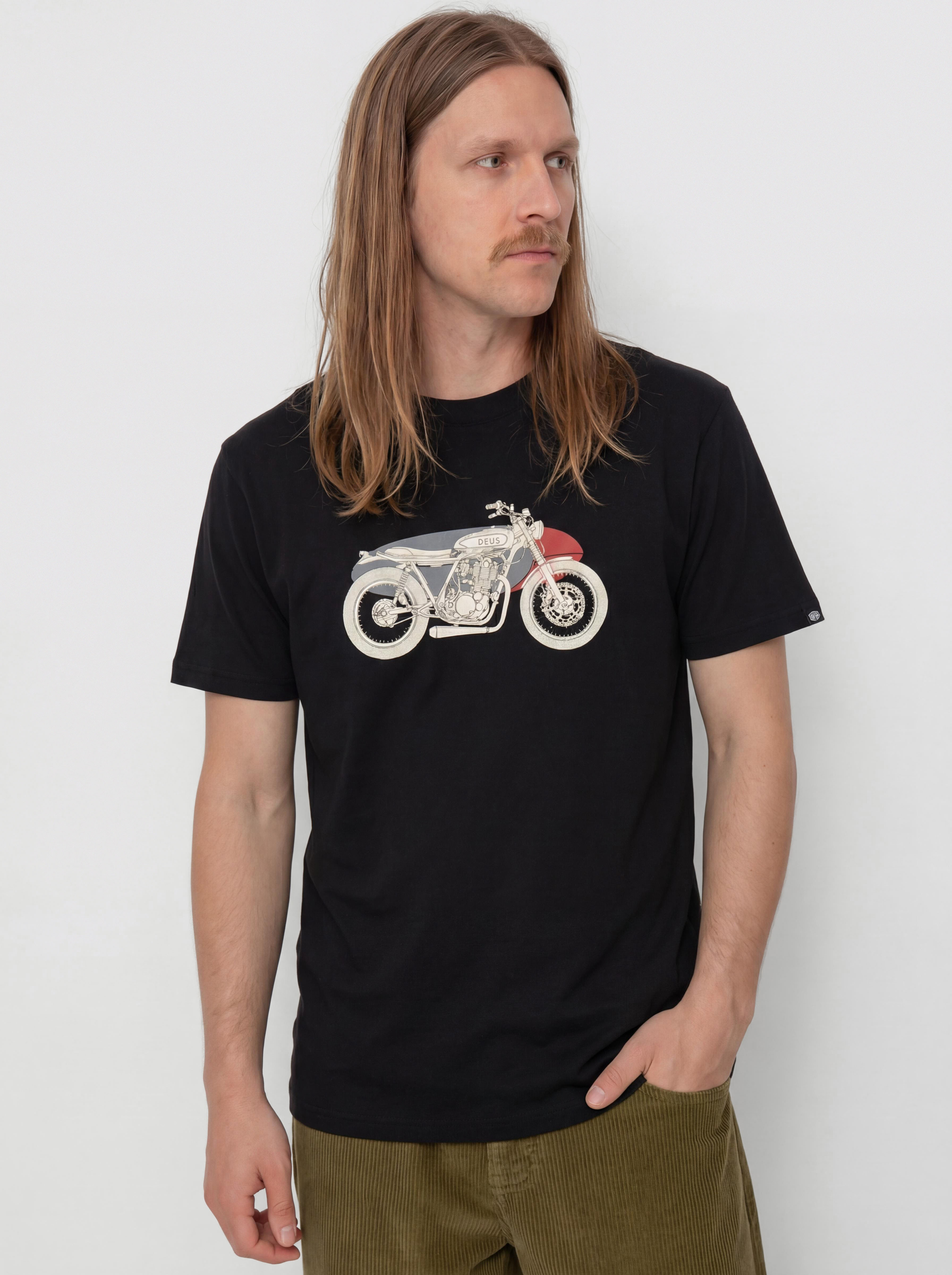Deus Ex Machina Drovers Dog T-Shirt (black)