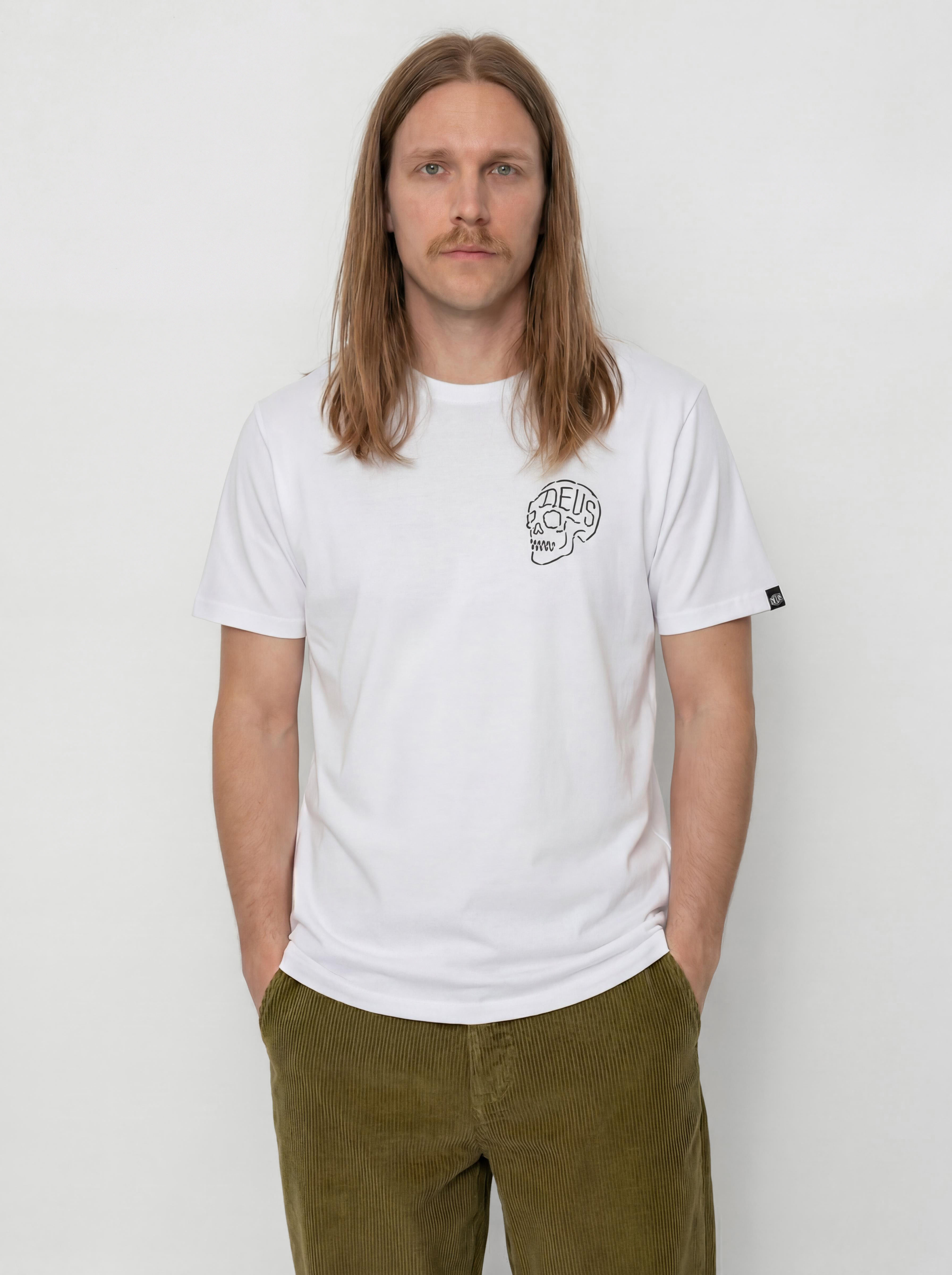 Deus Ex Machina Venice Skull T-Shirt (white)