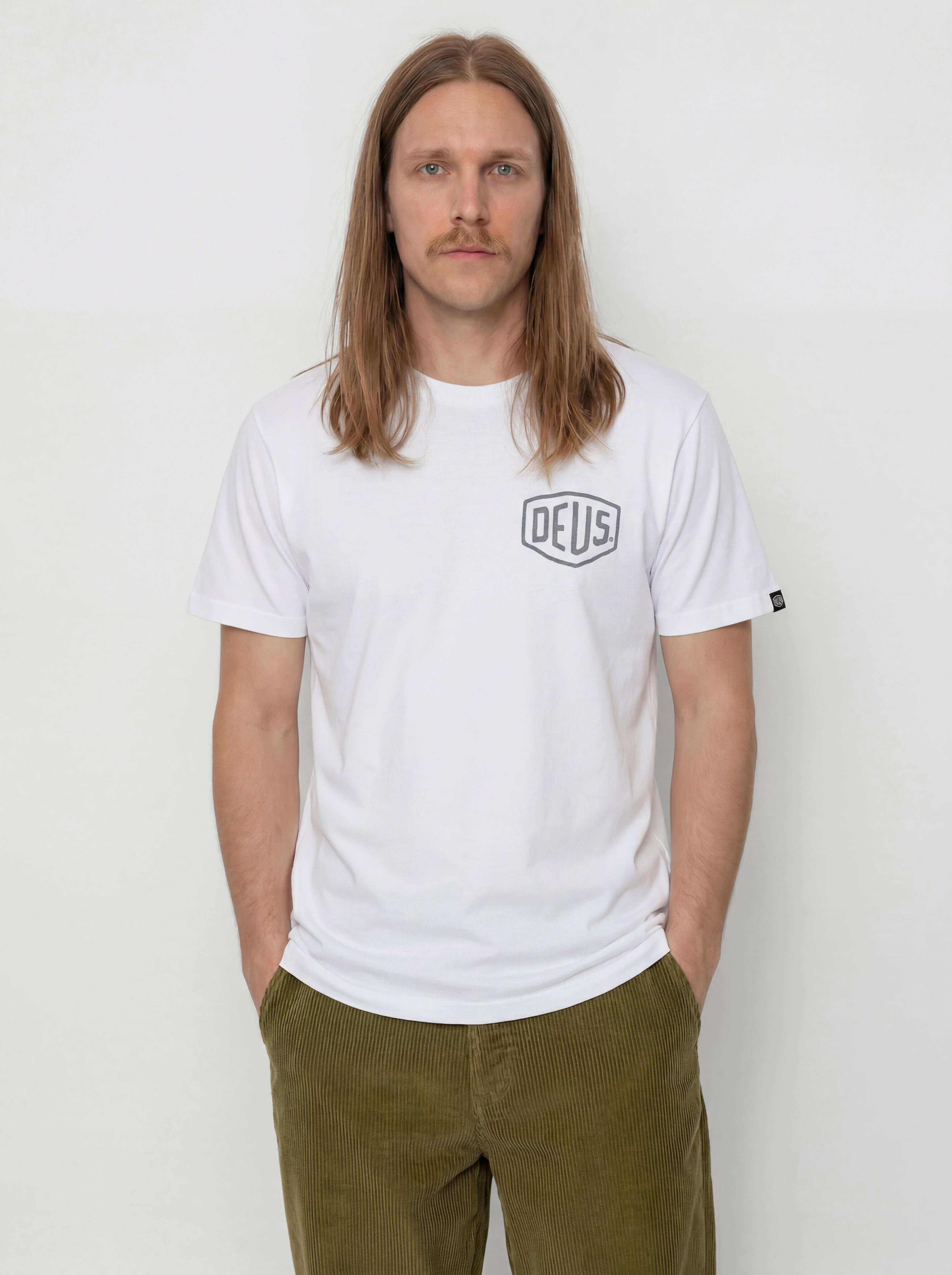 Deus Ex Machina Biarritz Address T-Shirt (white)