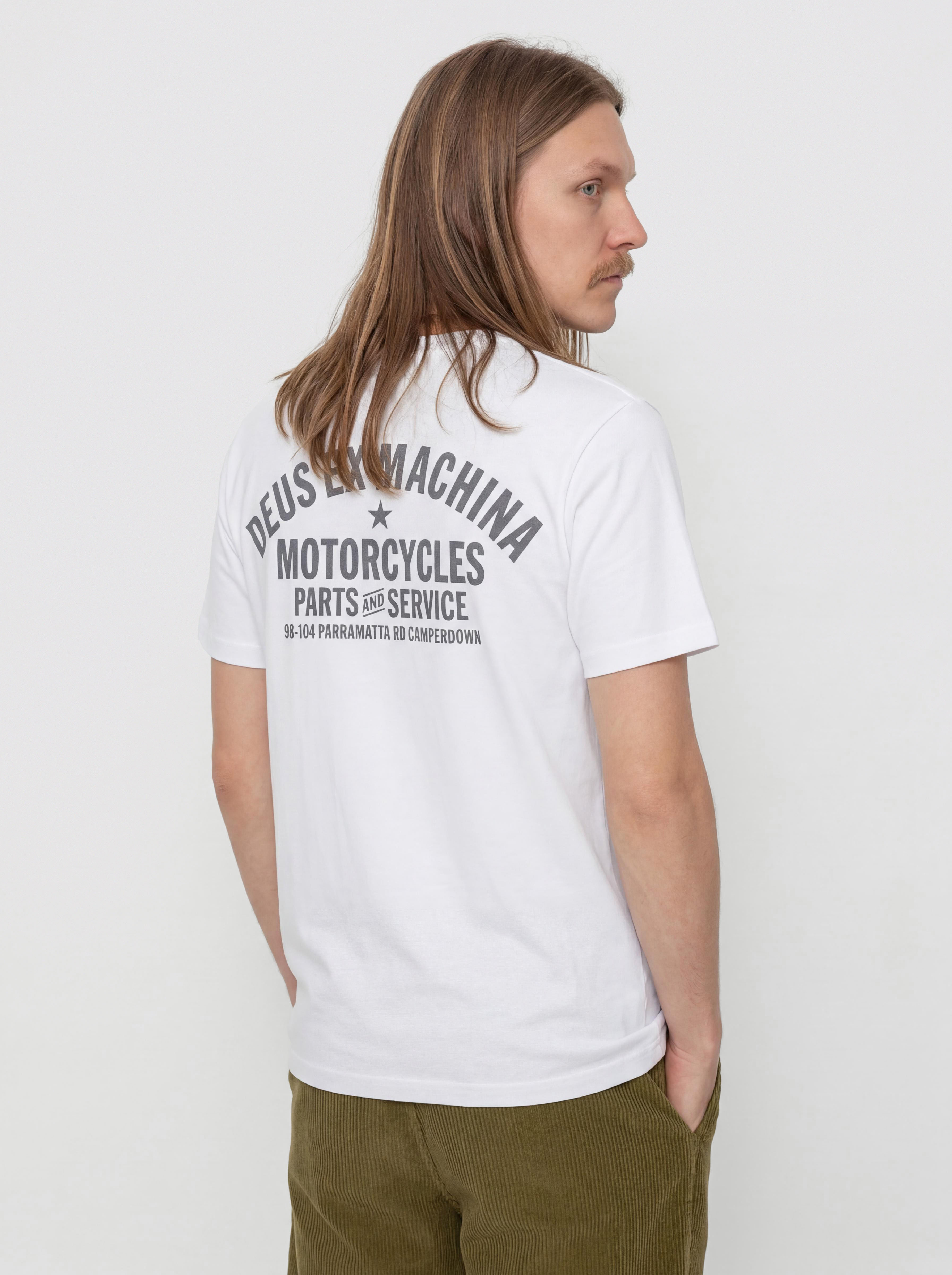 Deus Ex Machina Camperdown Address T-Shirt (white)