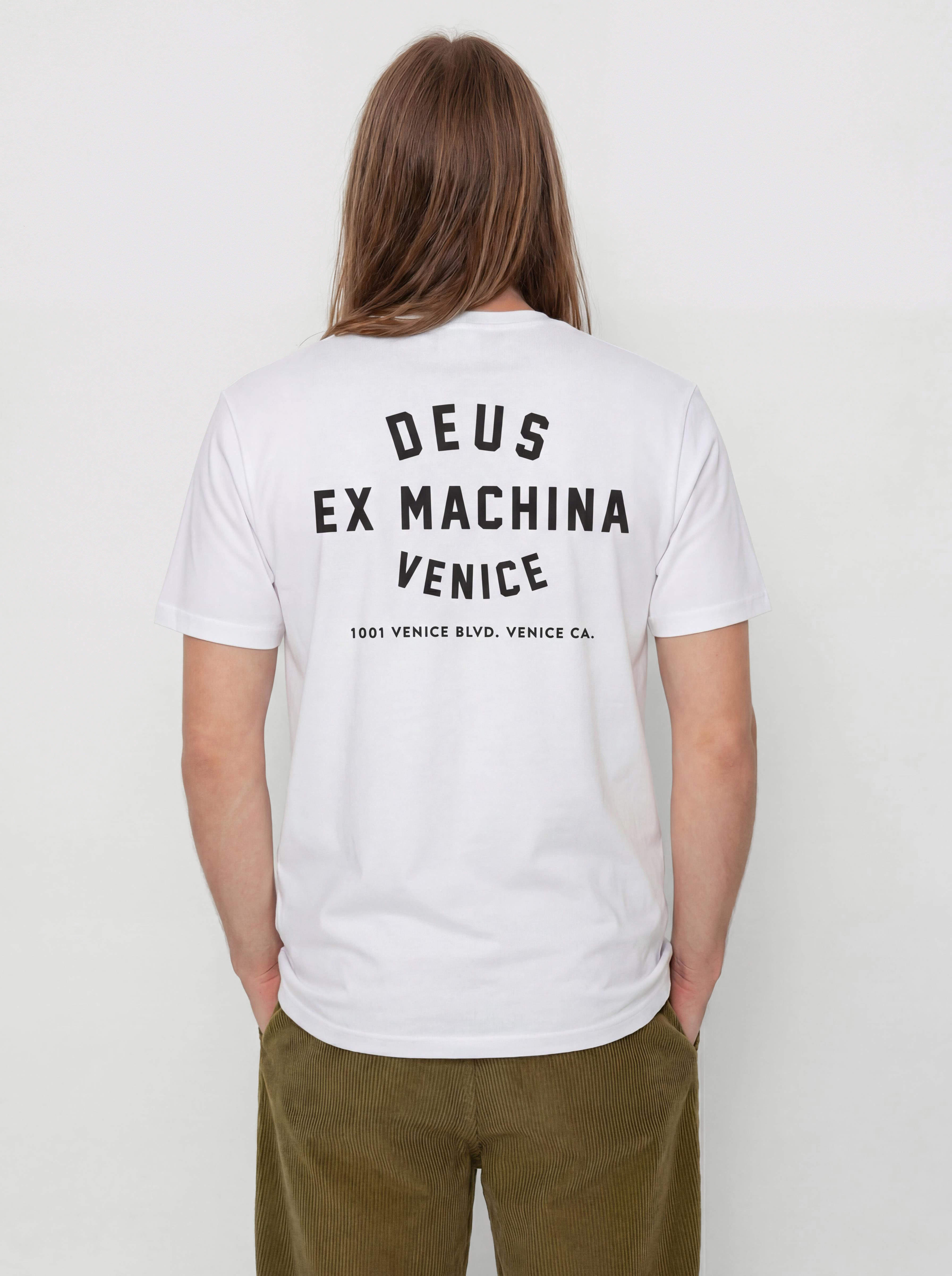 Deus Ex Machina Venice Skull T-Shirt (white)