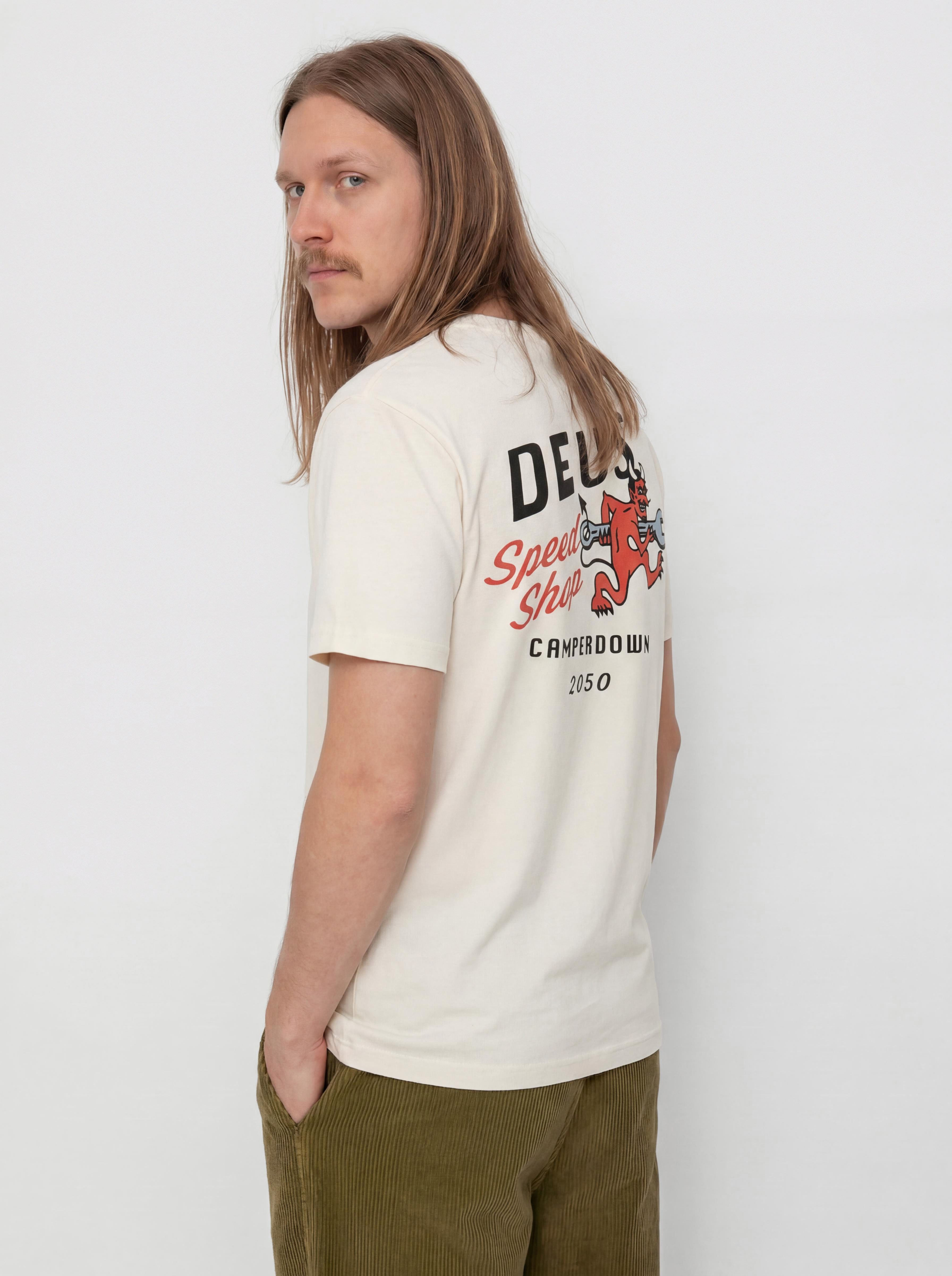 Deus Ex Machina Dogleg T-Shirt (dirty white)