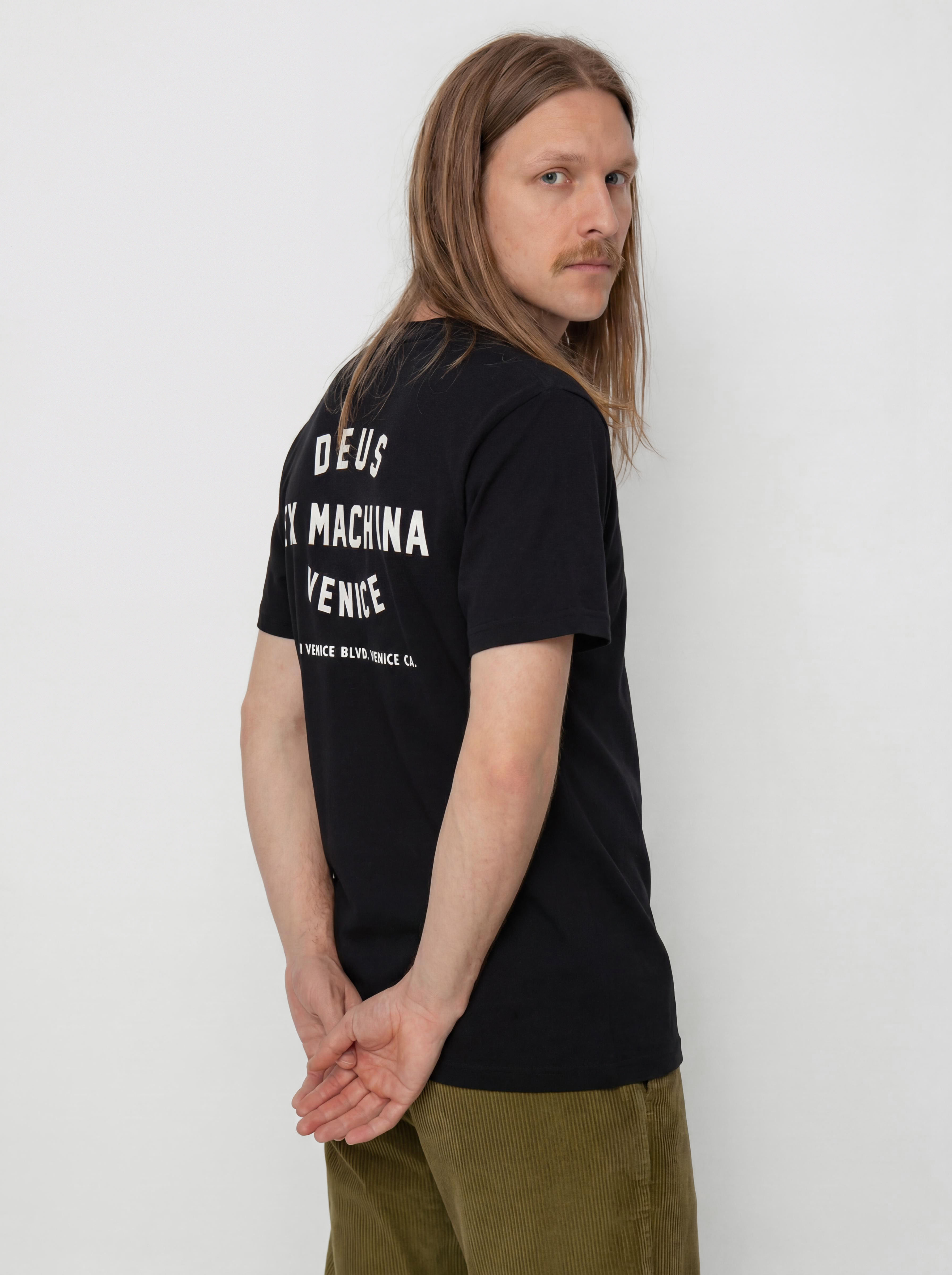 Deus Ex Machina Venice Skull T-Shirt (black)