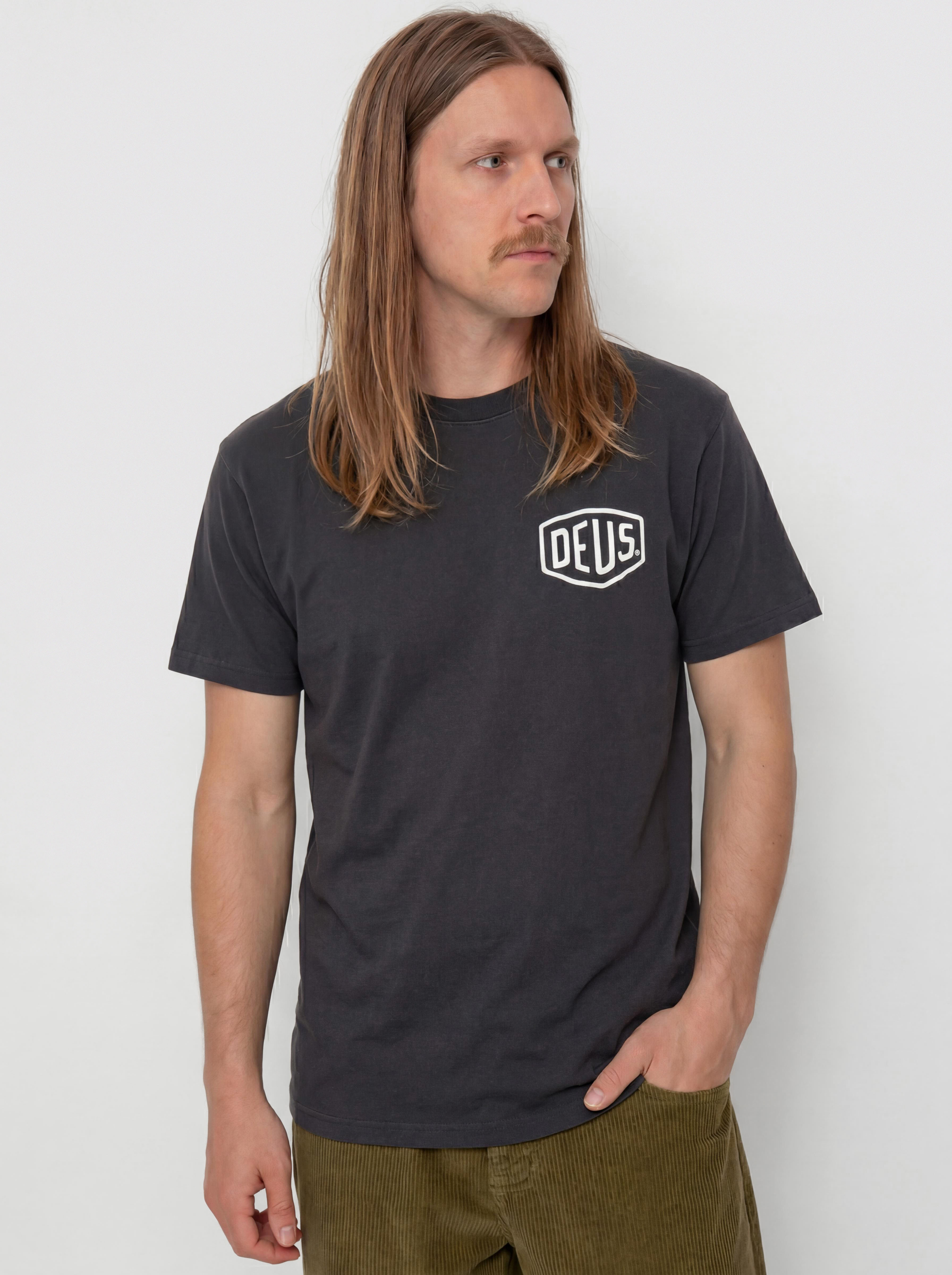 Deus Ex Machina Shield Garment Dyed T-Shirt