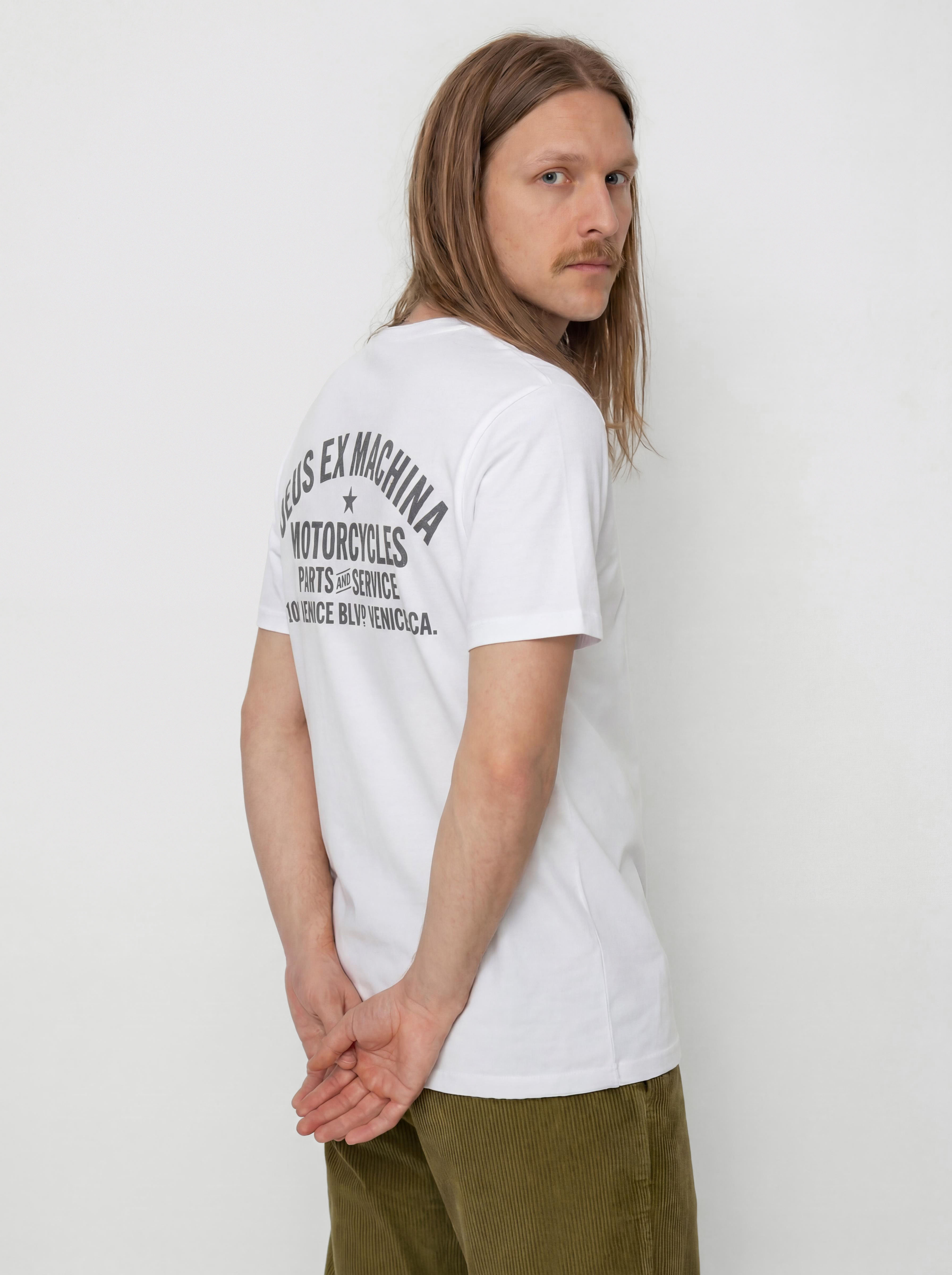 Deus Ex Machina Venice Address T-Shirt (white)