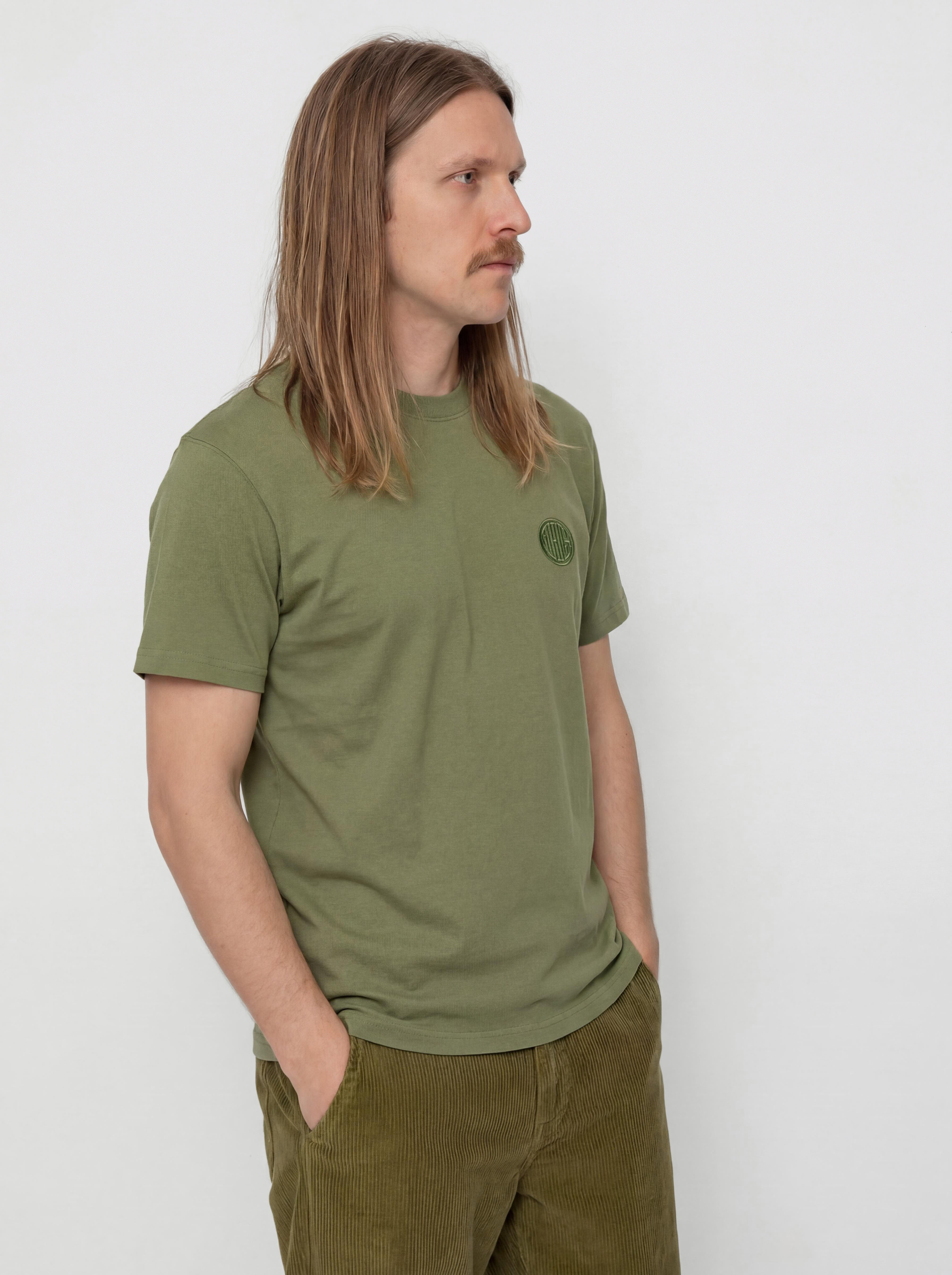 Deus Ex Machina Pill Logo T-Shirt (pine green)