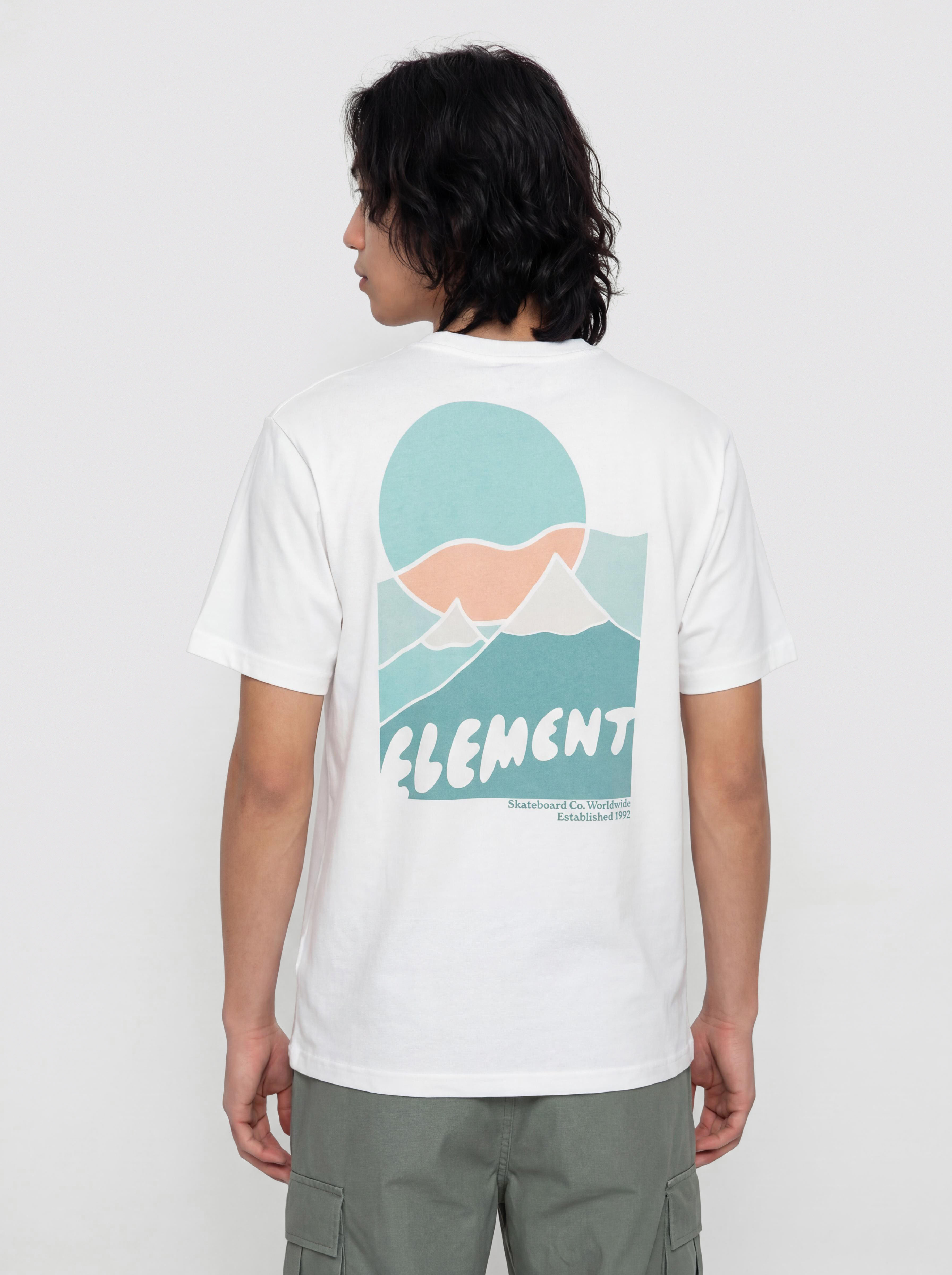 Element Sunrise T-Shirt (optic white)