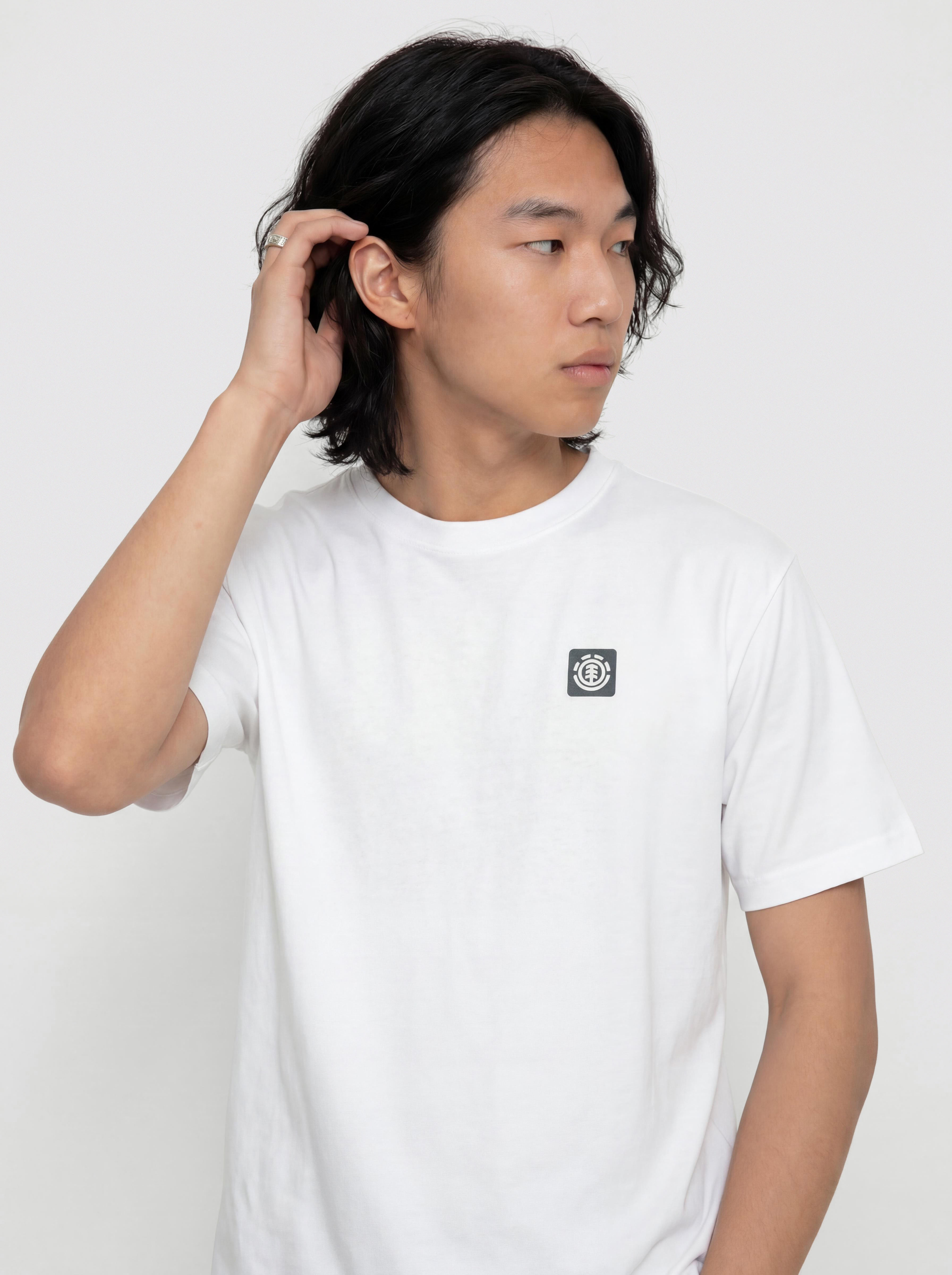 Element Joint Texture T-Shirt (optic white)