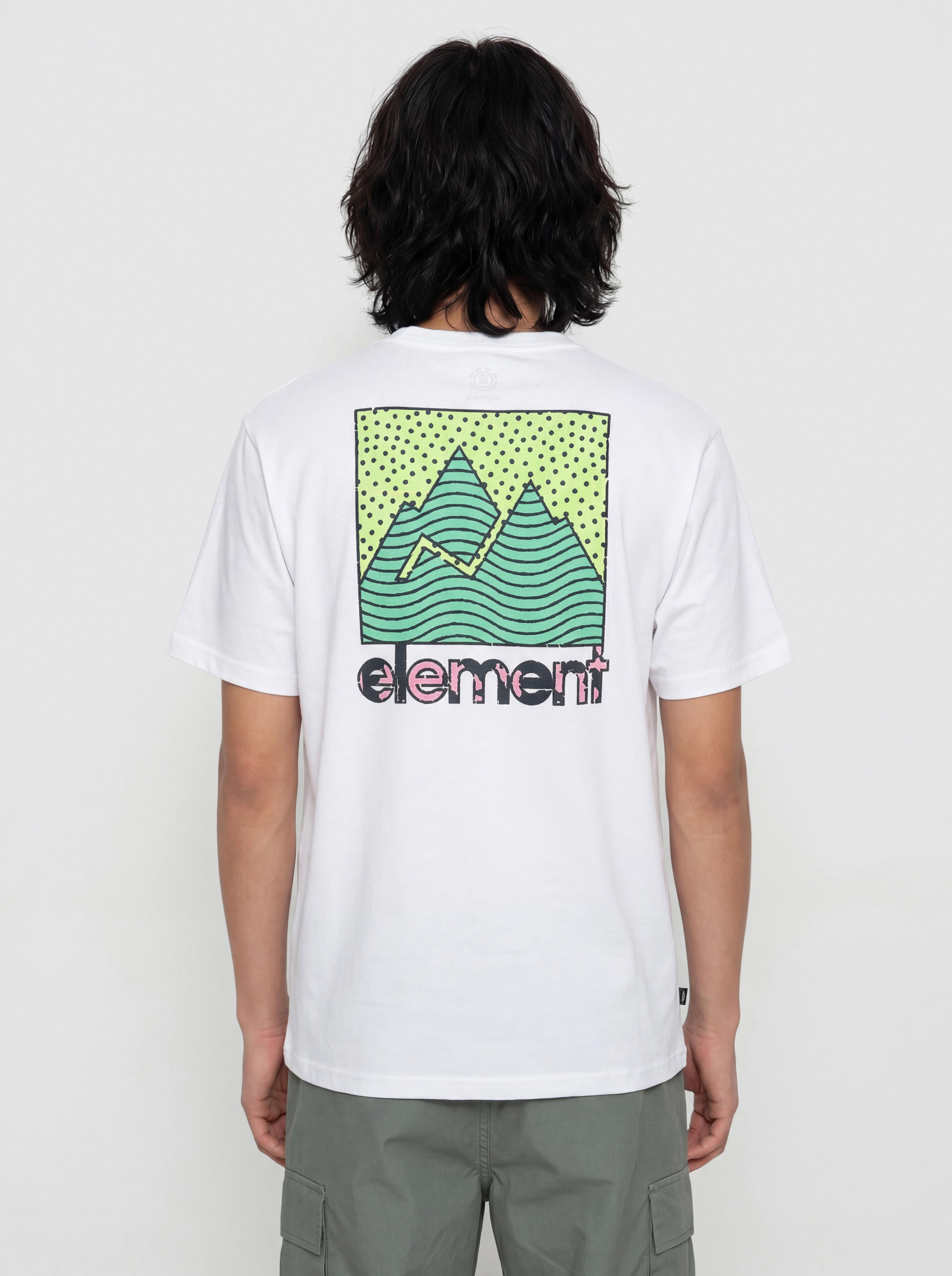 Element Joint Texture T-Shirt (optic white)