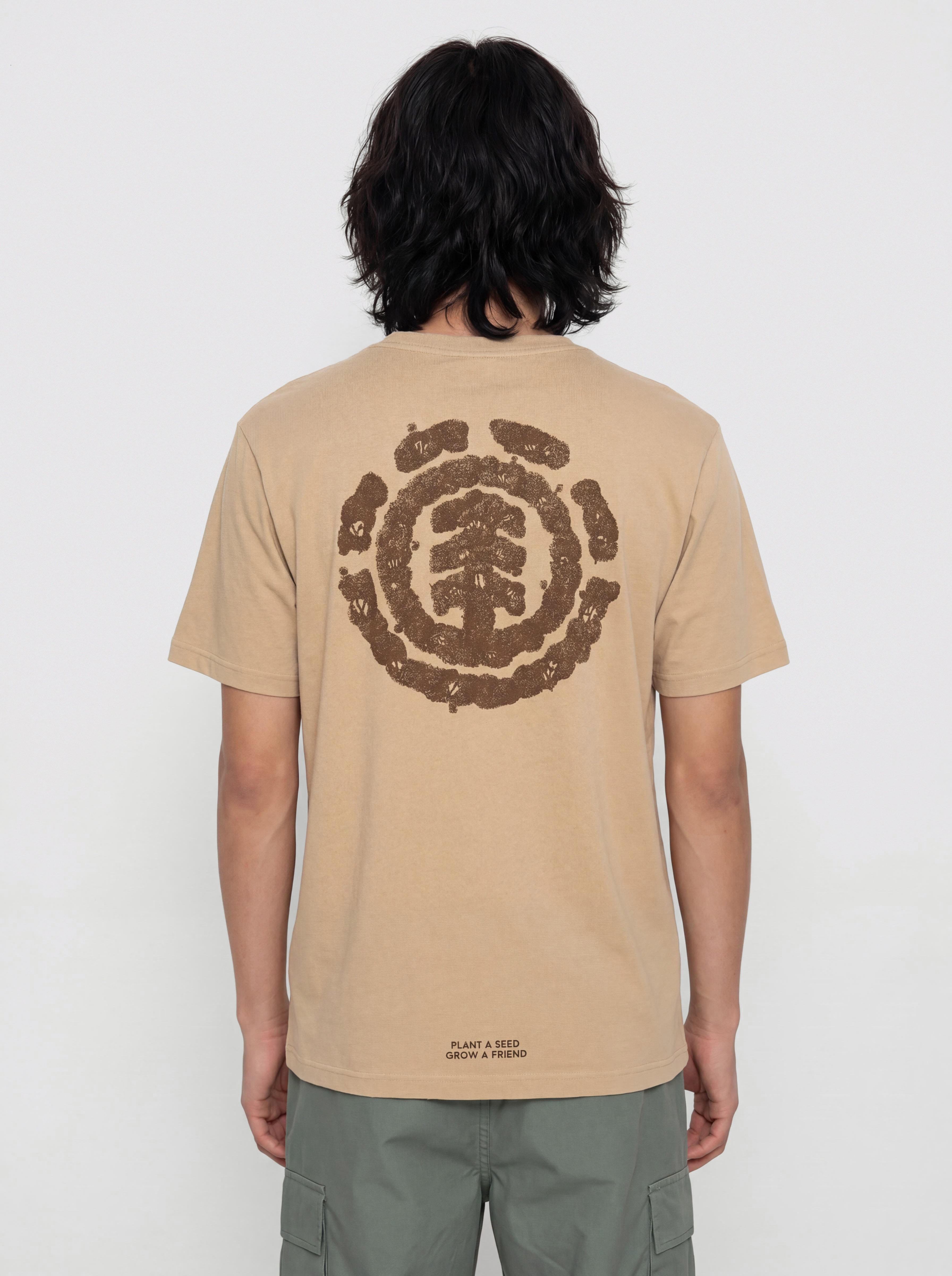 Element T-Shirt Ocnc Foliage (silver mink)